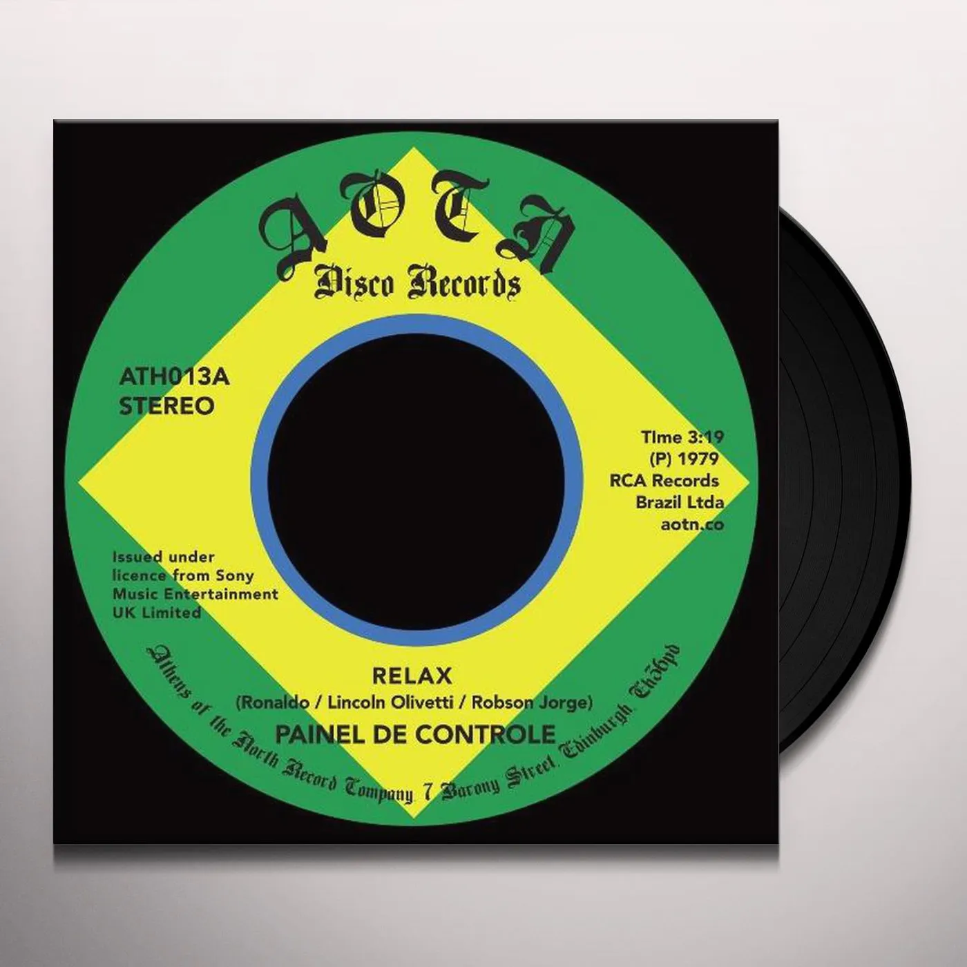 Painel De Controle RELAX Vinyl Record
