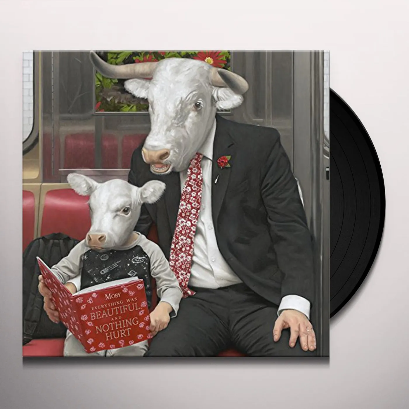 Moby EVERYTHING WAS BEAUTIFUL & NOTHING HURT Vinyl Record