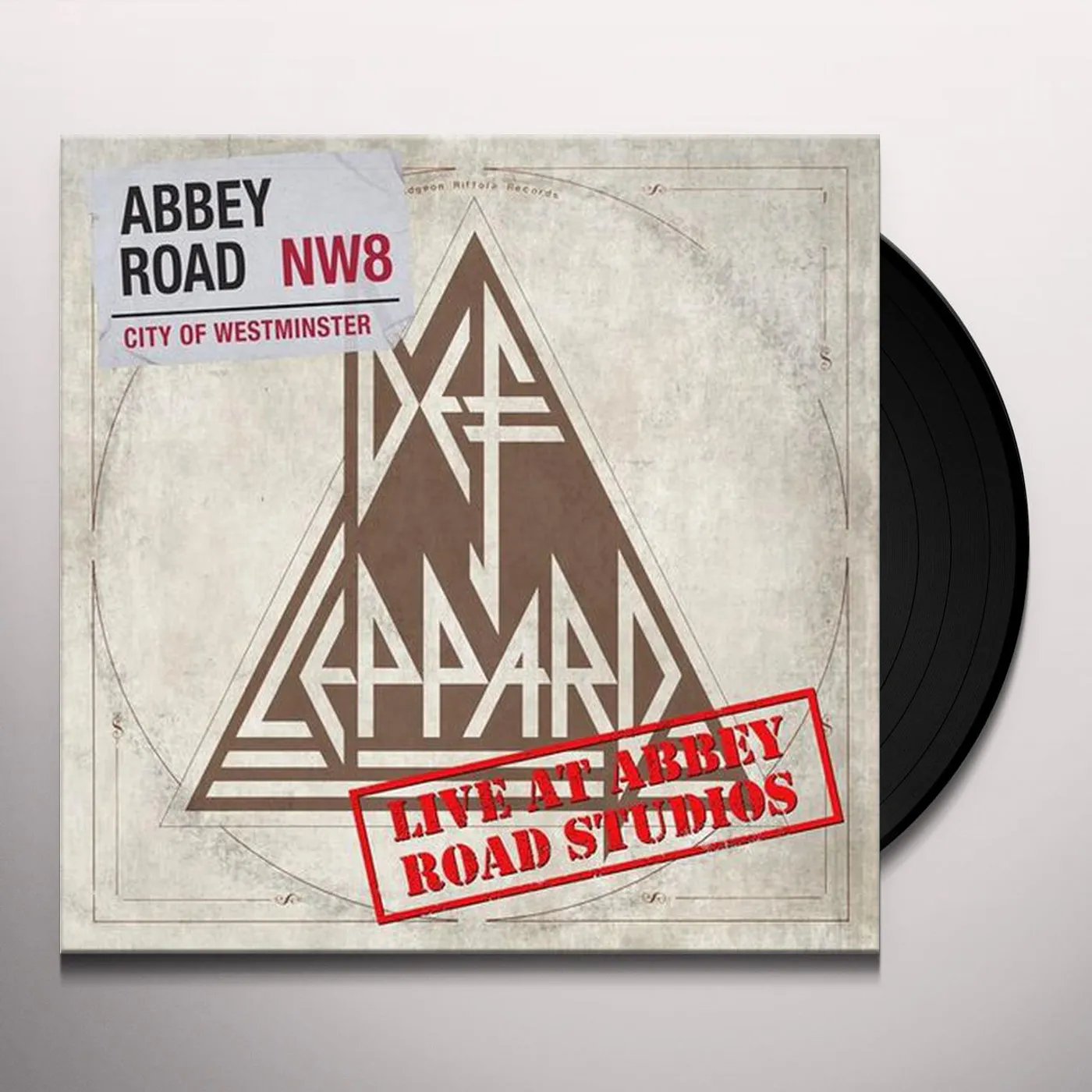 Def Leppard LIVE FROM ABBEY ROAD Vinyl Record