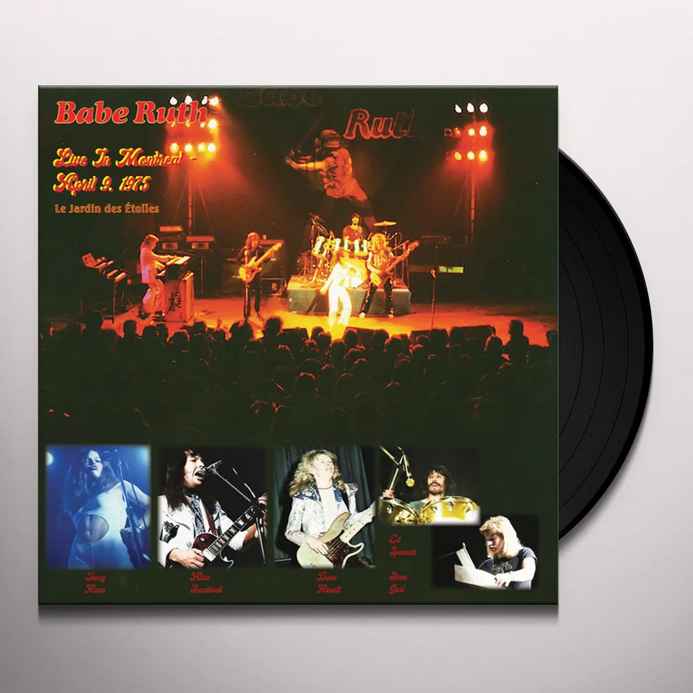 Babe Ruth LIVE IN MONTREAL APRIL 9. 1975 (RED VINYL) Vinyl Record