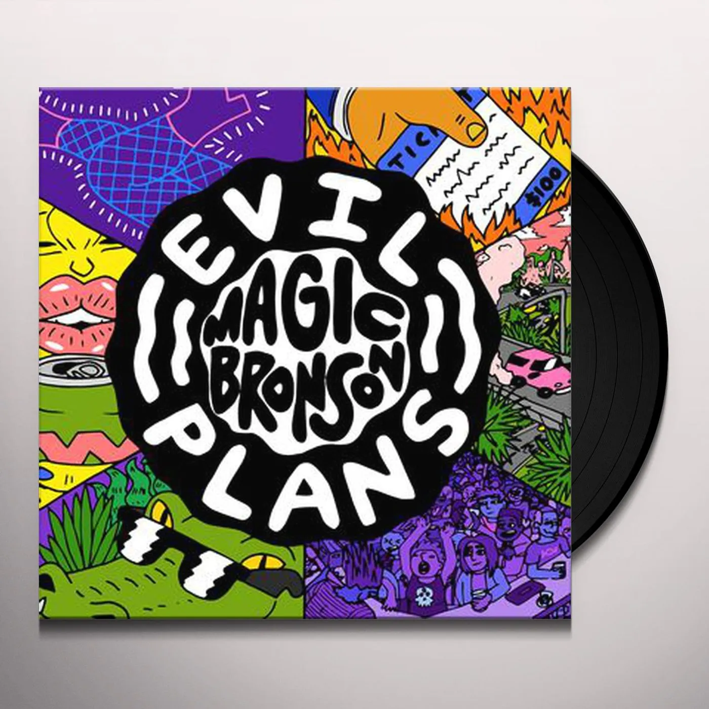 Magic Bronson Evil Plans Vinyl Record