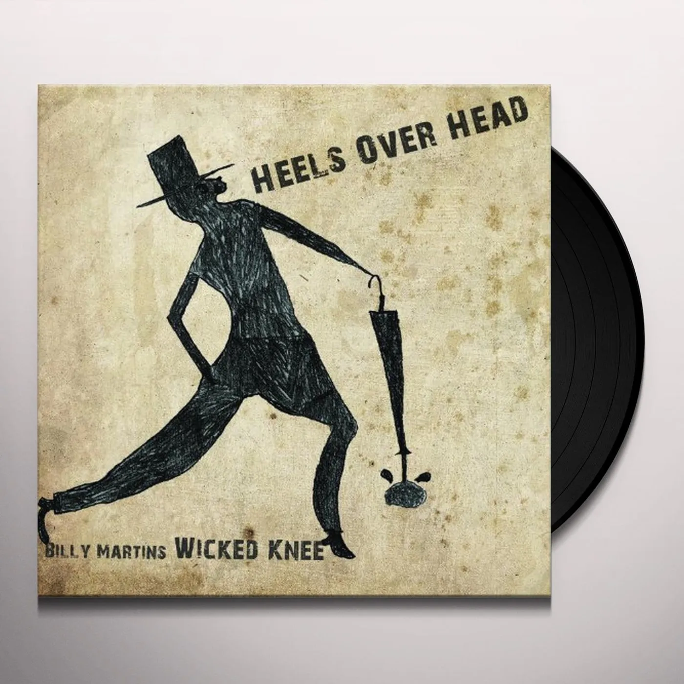 Billy Martin HEELS OVER HEAD Vinyl Record