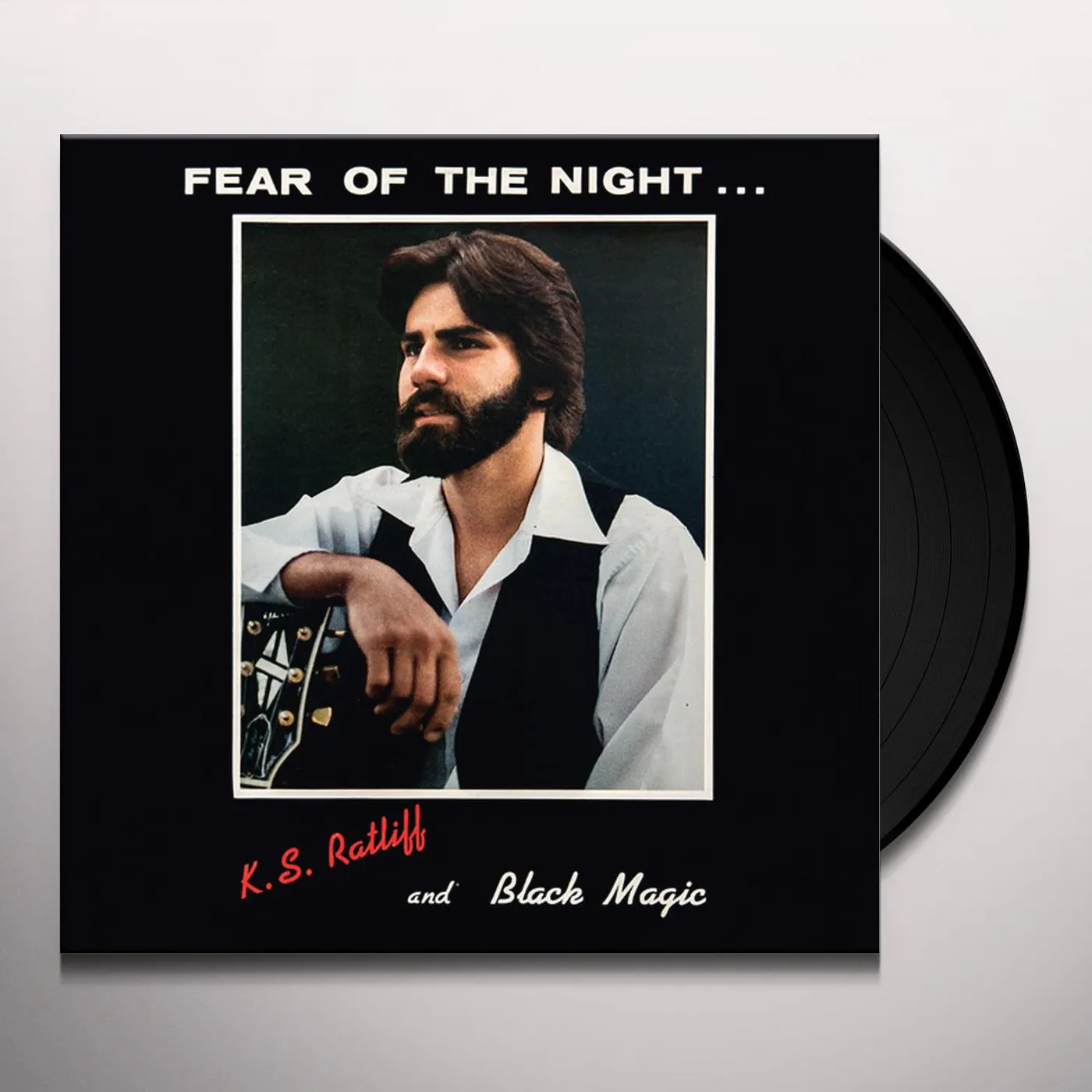 K.S. Ratliff and Black Magic Fear of the Night Vinyl Record