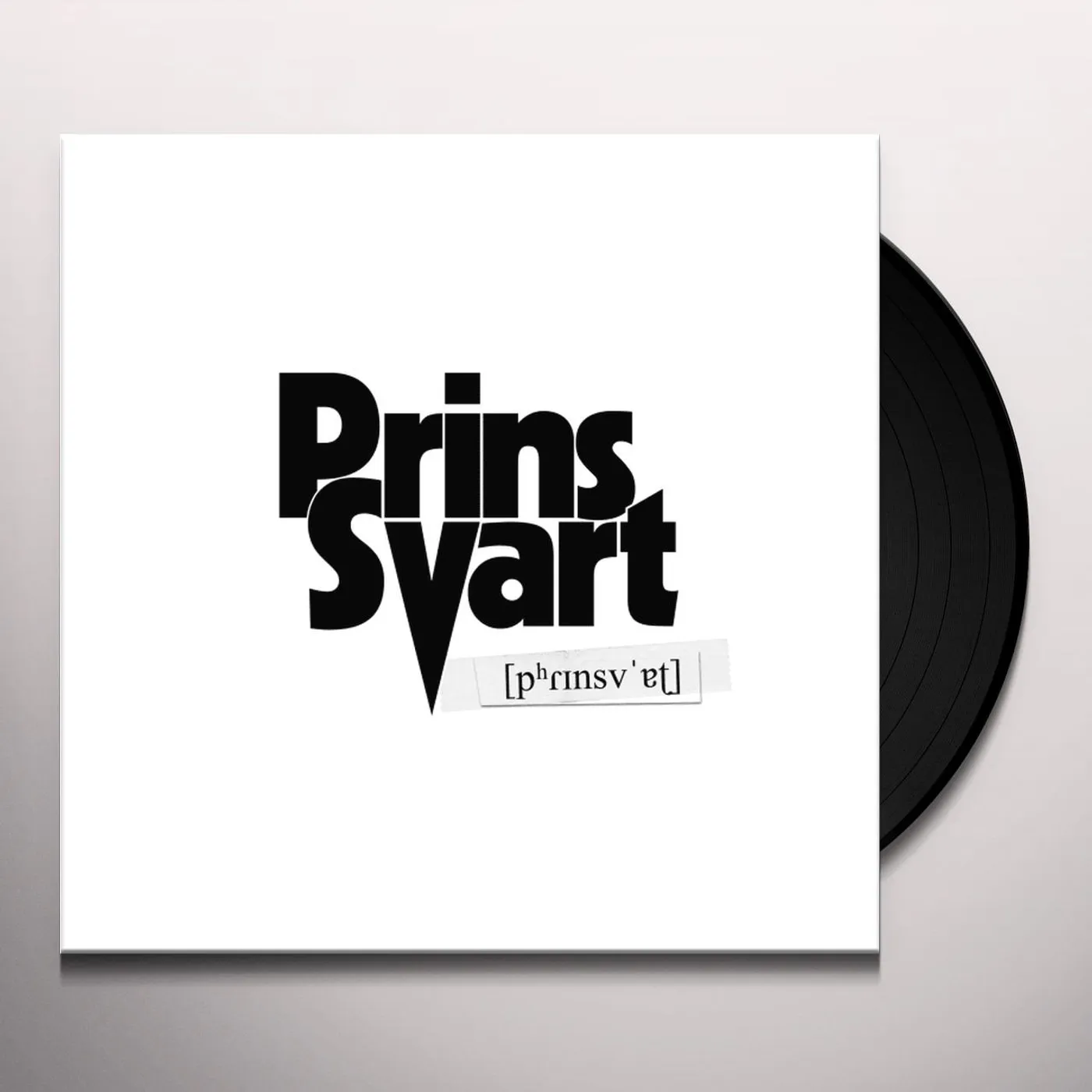 Prins Svart Vinyl Record