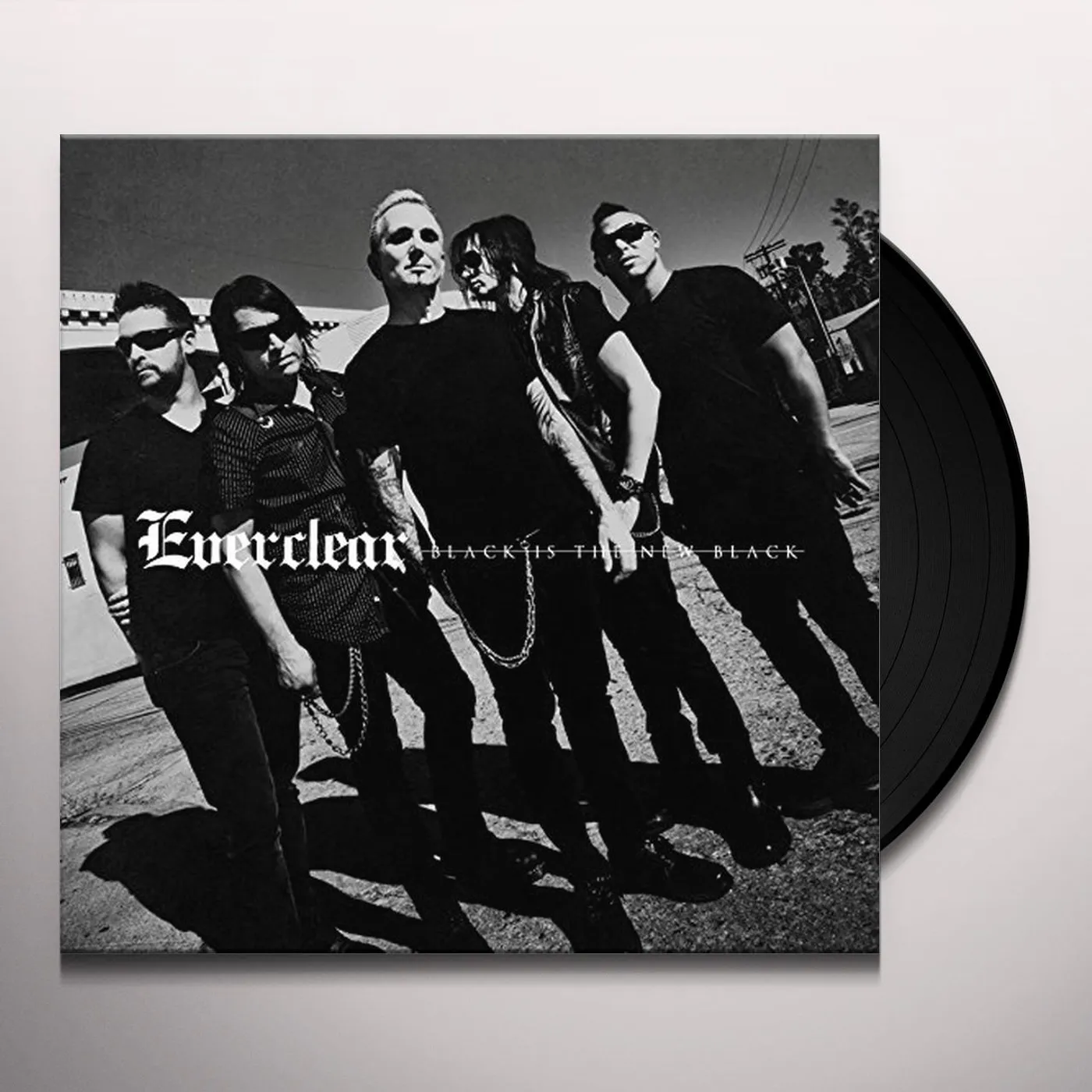 Everclear BLACK IS THE NEW BLACK Vinyl Record