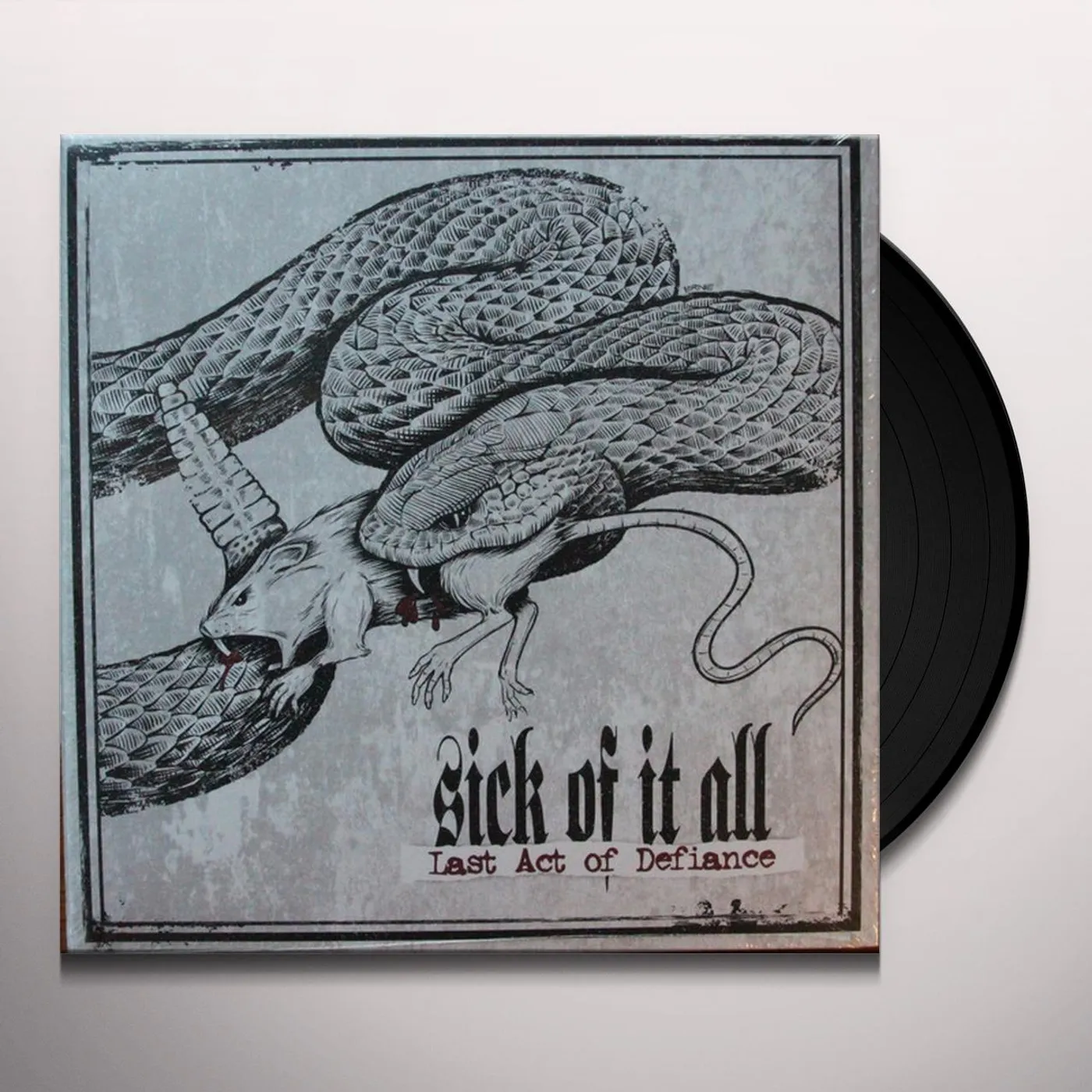 Sick Of It All LAST ACT IF DEFIANCE Vinyl Record