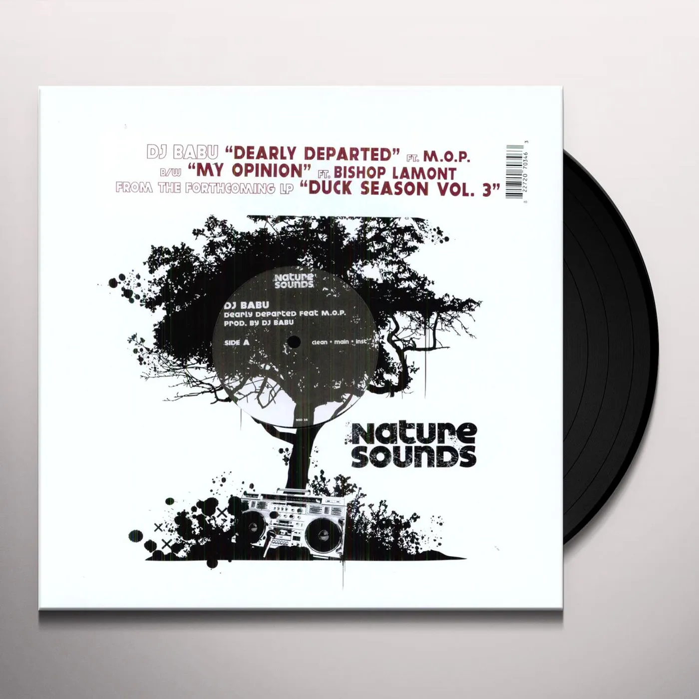 DJ Babu DEARLY DEPARTED Vinyl Record