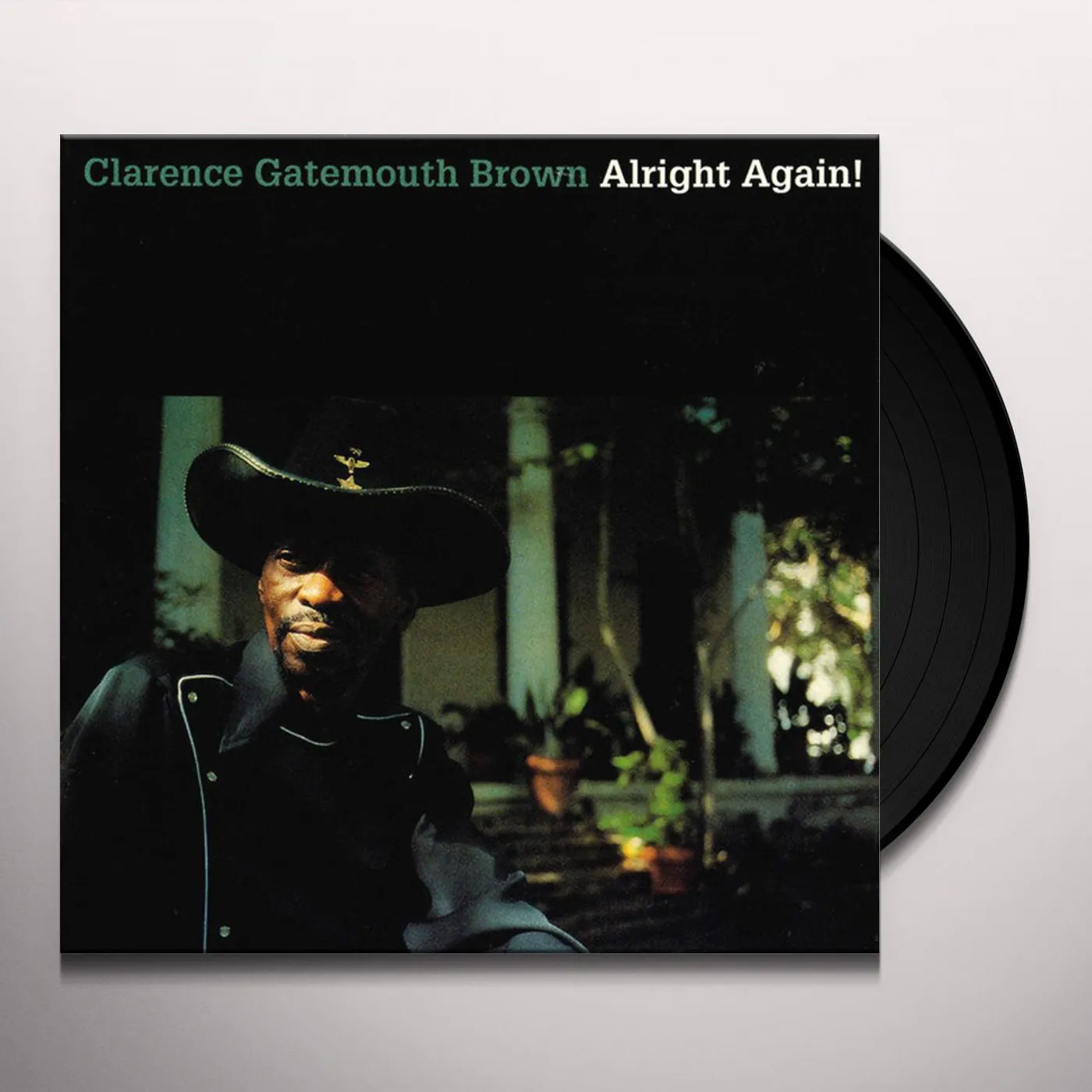 Clarence "Gatemouth" Brown ALRIGHT AGAIN Vinyl Record