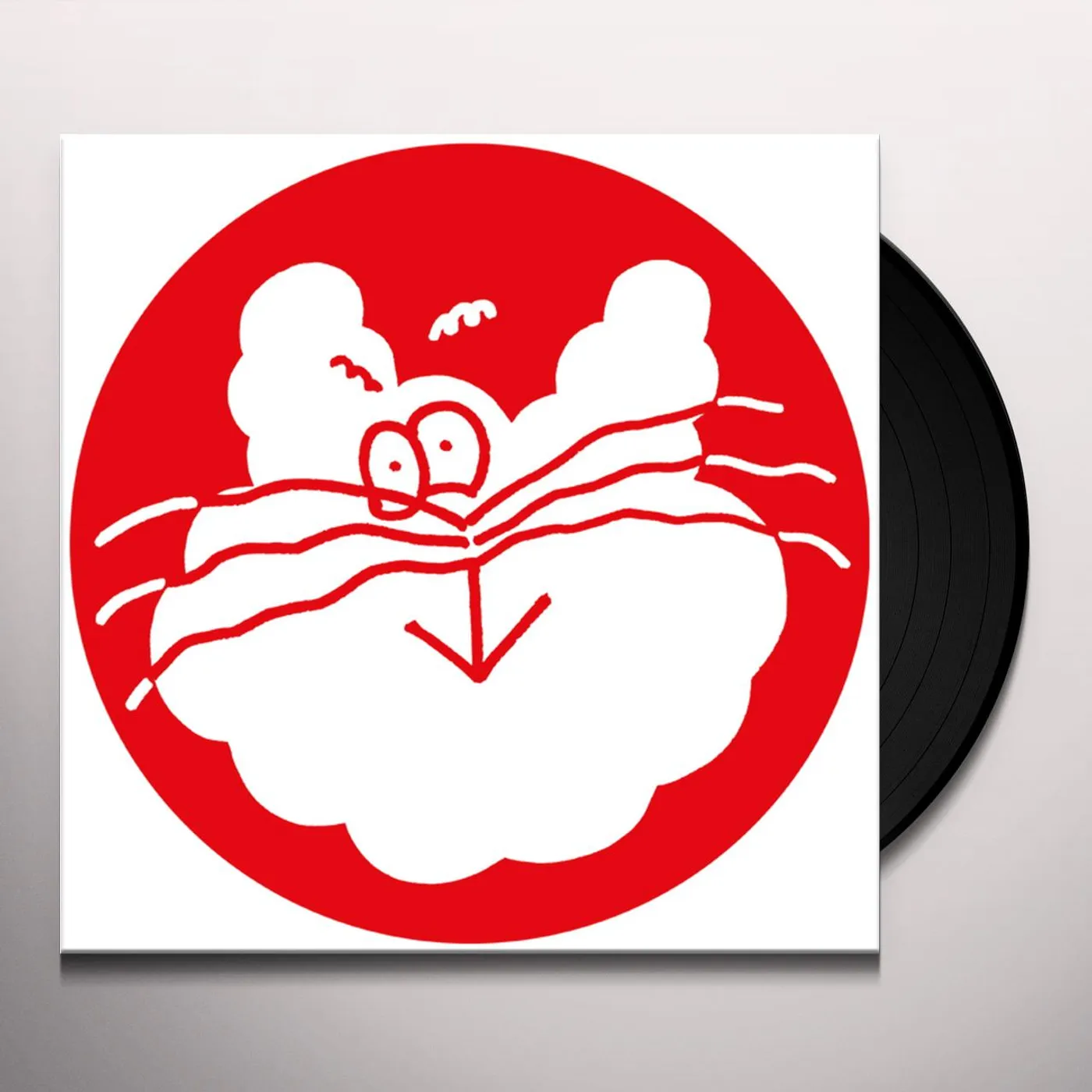 Red Axes Bubble Cat Vinyl Record