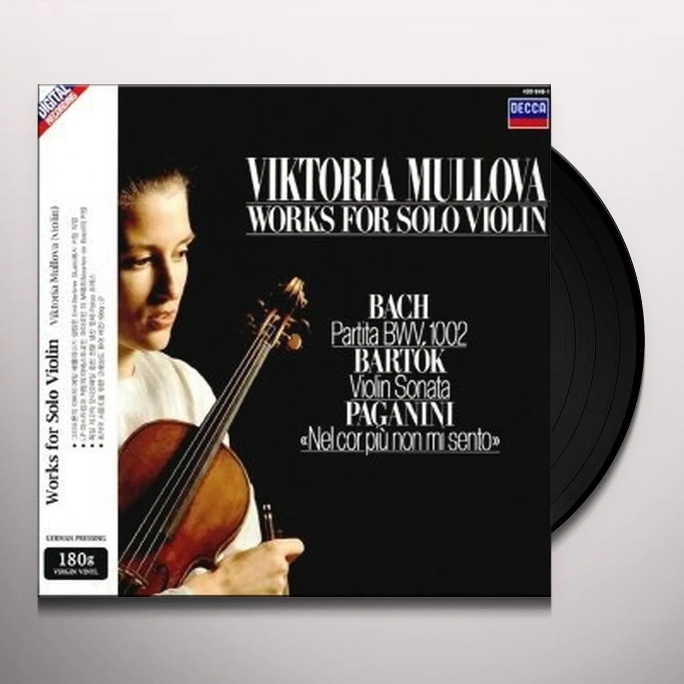 Viktoria Mullova WORKS FOR SOLO VIOLIN Vinyl Record