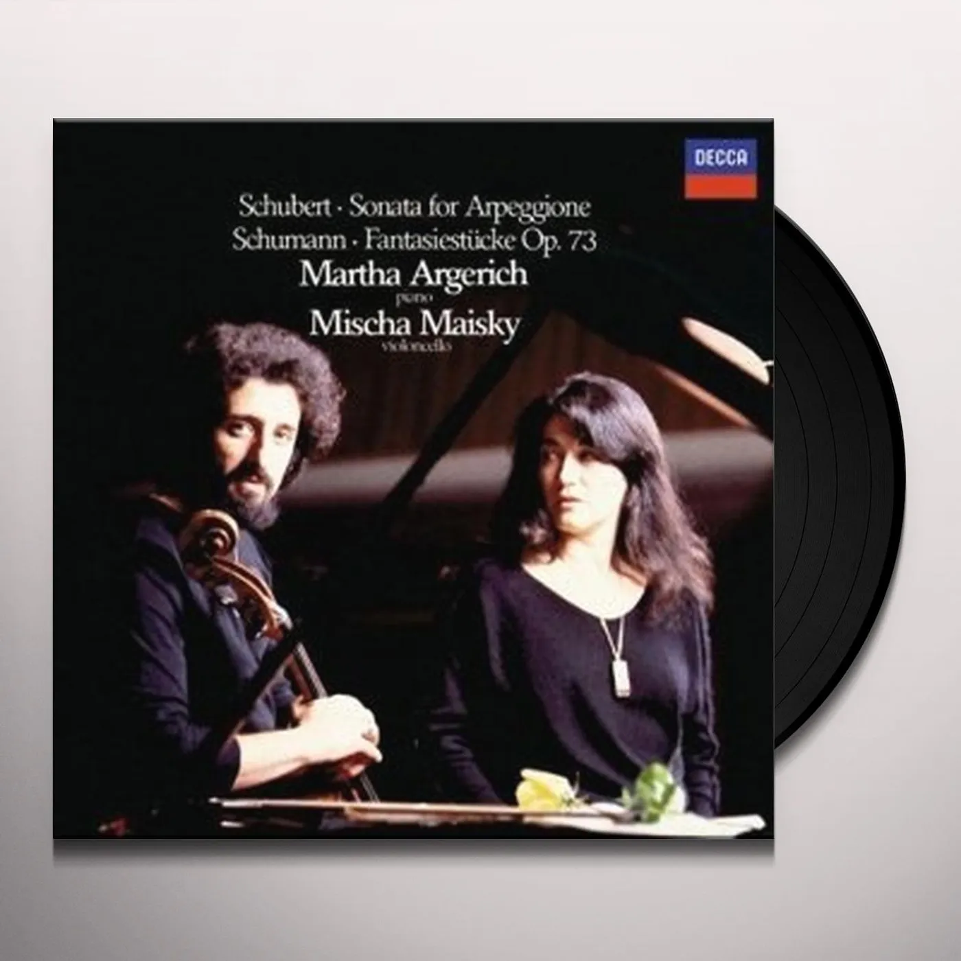 Schubert / Martha Argerich / Mischa Maisky SONATA FOR ARPEGGIONE / FANTASIES Vinyl Record