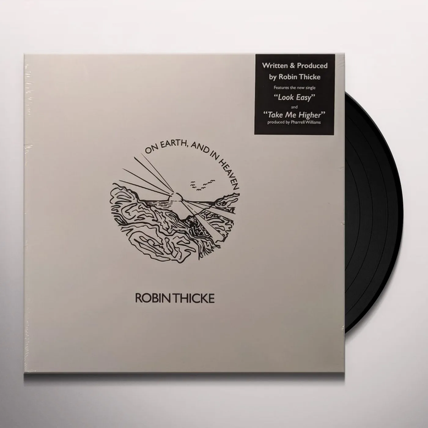Robin Thicke Blurred Lines Vinyl Record