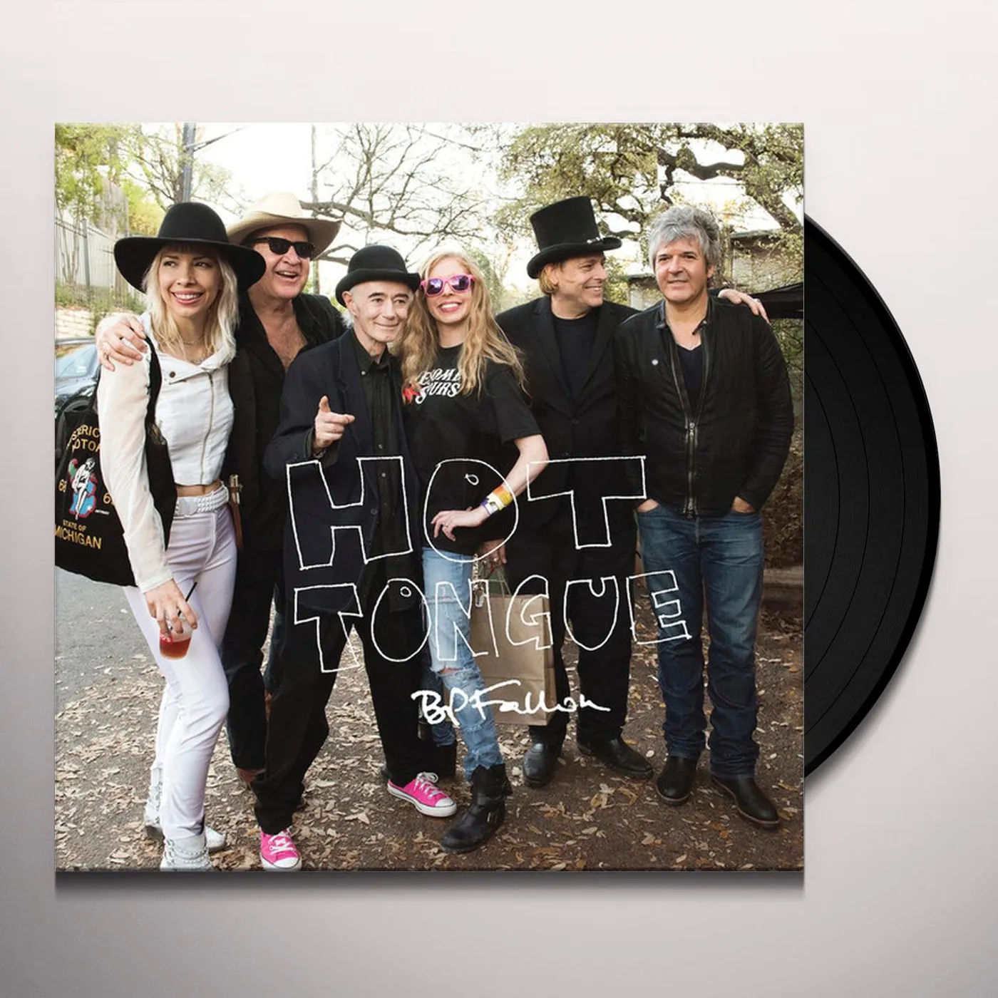BP Fallon & The Bandits HOT TONGUE Vinyl Record