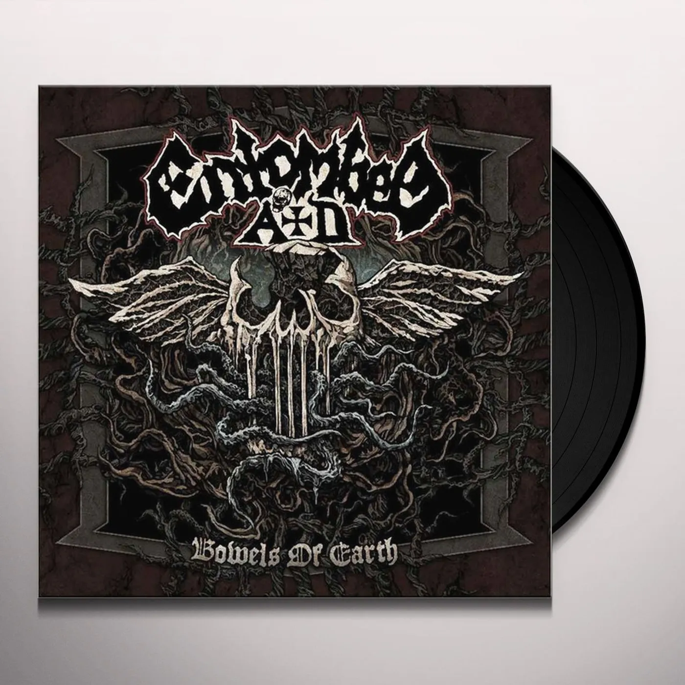 Entombed A.D. BOWELS OF EARTH (180G/CLEAR VINYL/LP/CD) Vinyl Record