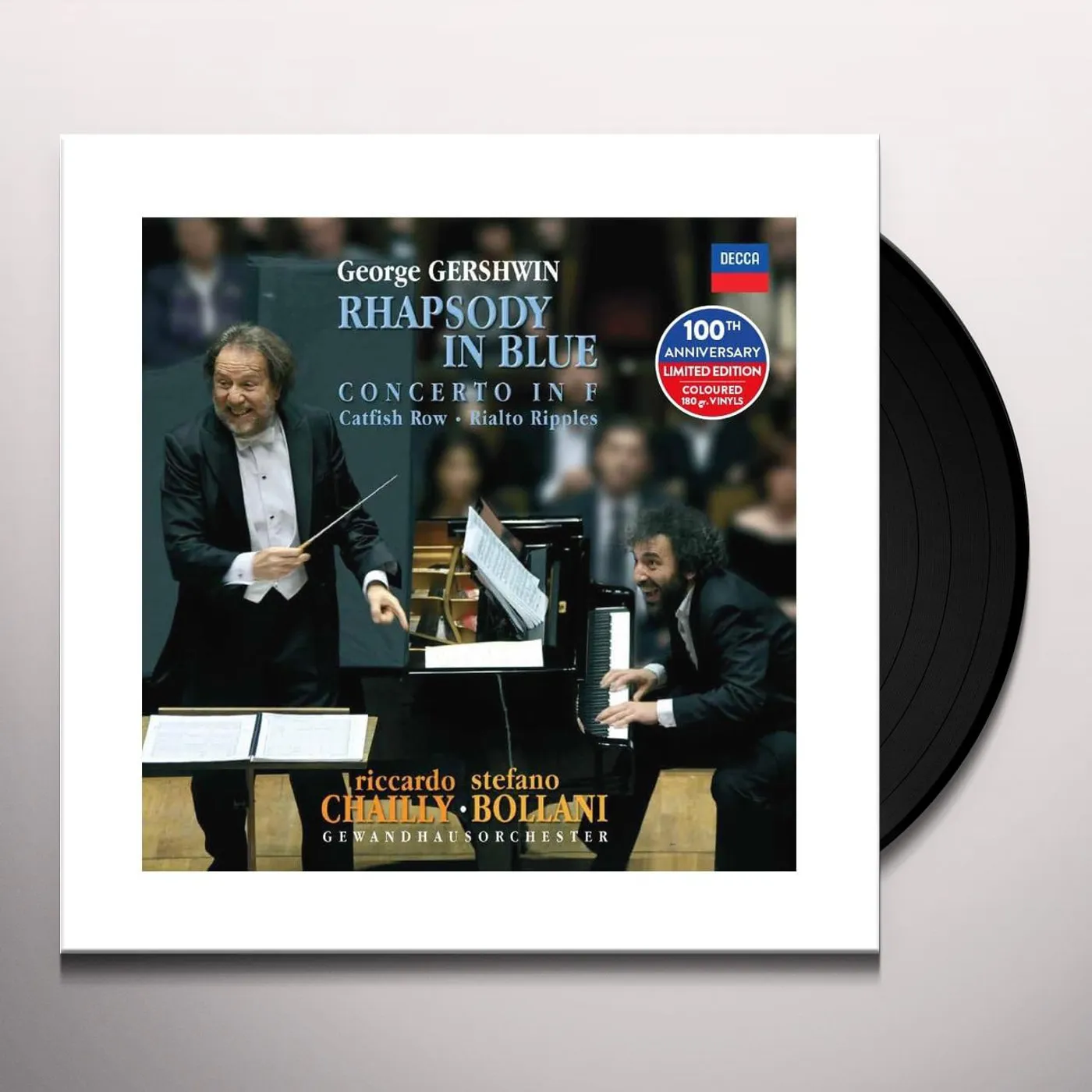 Riccardo Chailly / Stafano Bollani / Gewandhausorc RHAPSODY IN BLUE Vinyl Record