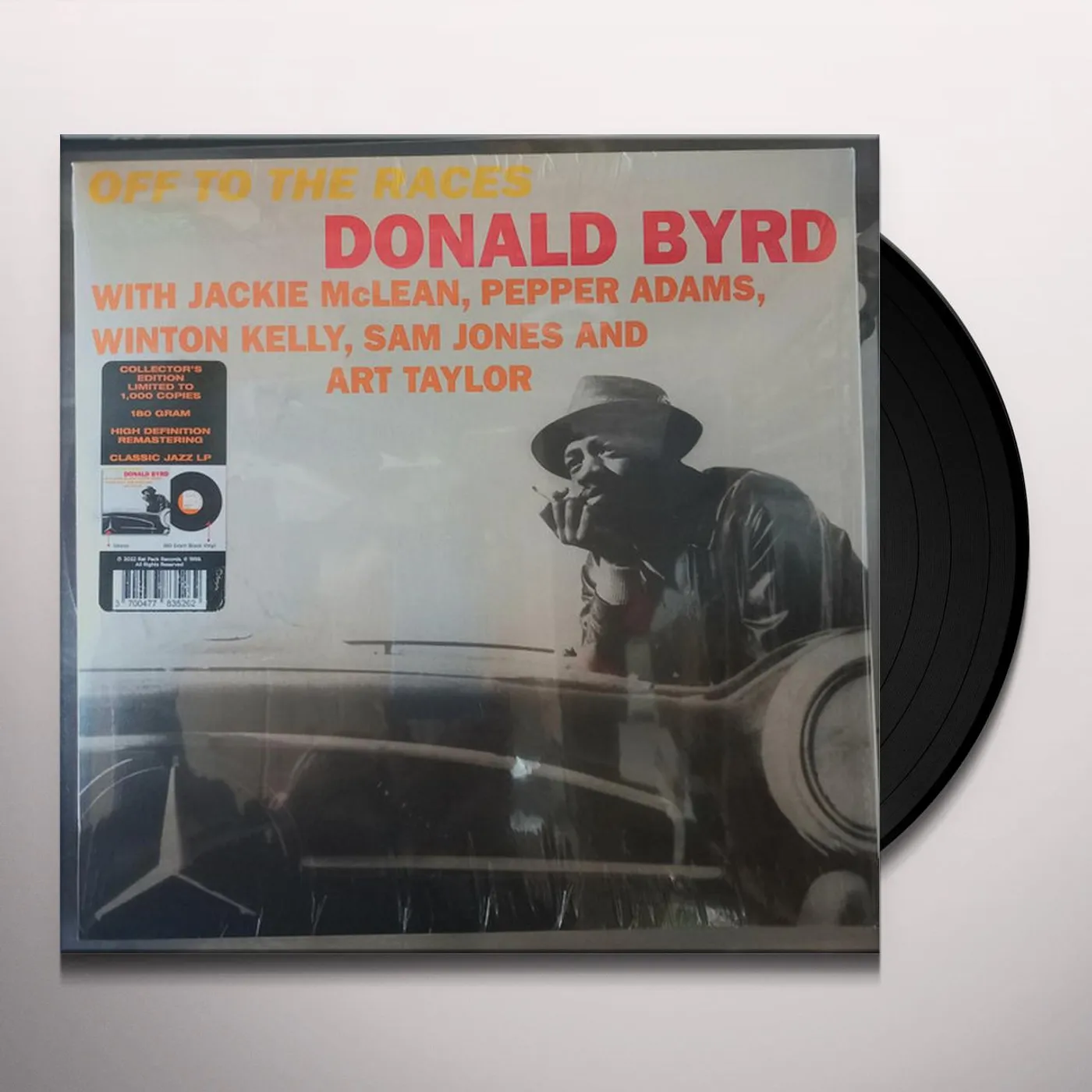 Donald Byrd OFF TO THE RACES Vinyl Record