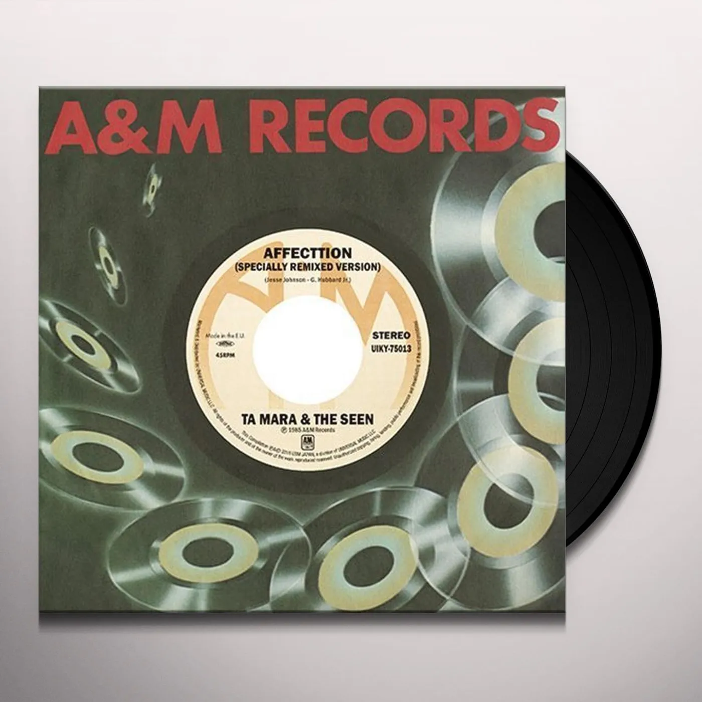 Ta Mara & The Seen UM X CAPTAIN VINYL: AFFECTTION/YOU & MUSIC Vinyl Record