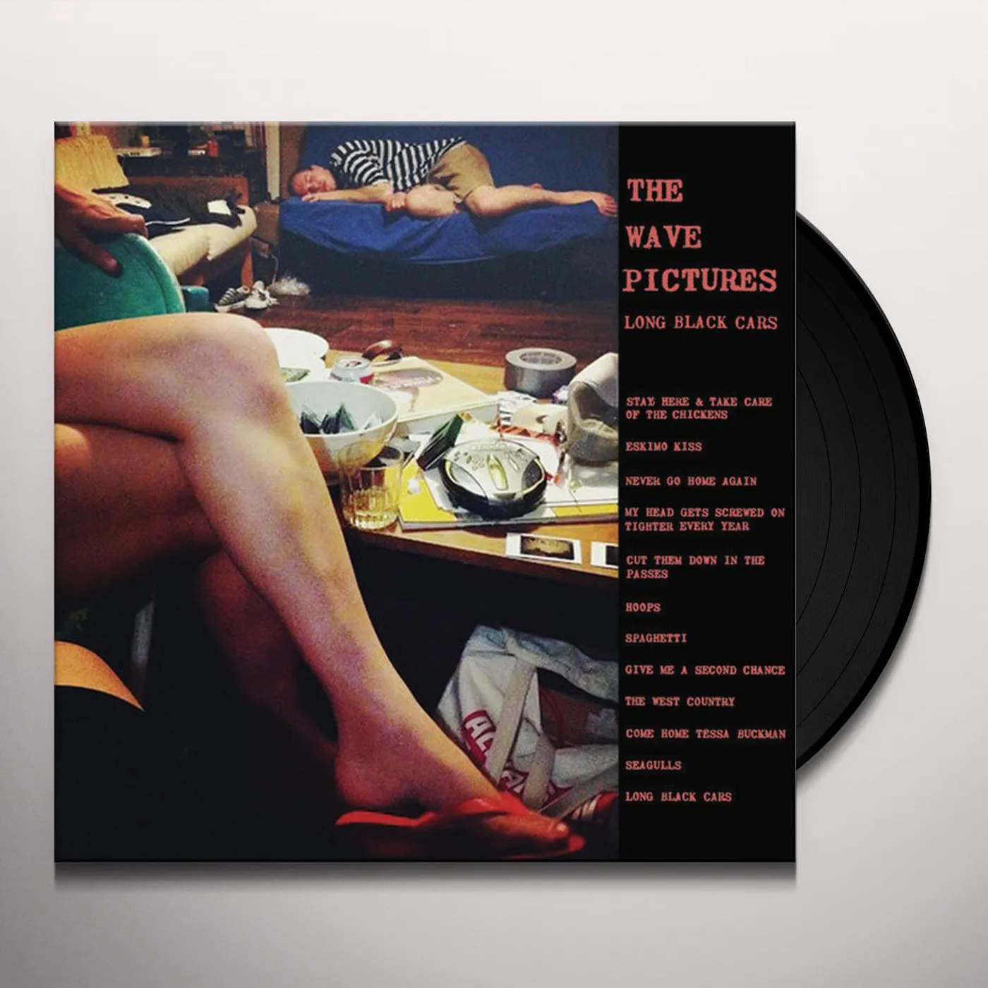 The Wave Pictures LONG BLACK CARS / BEER IN THE BREAKERS Vinyl Record