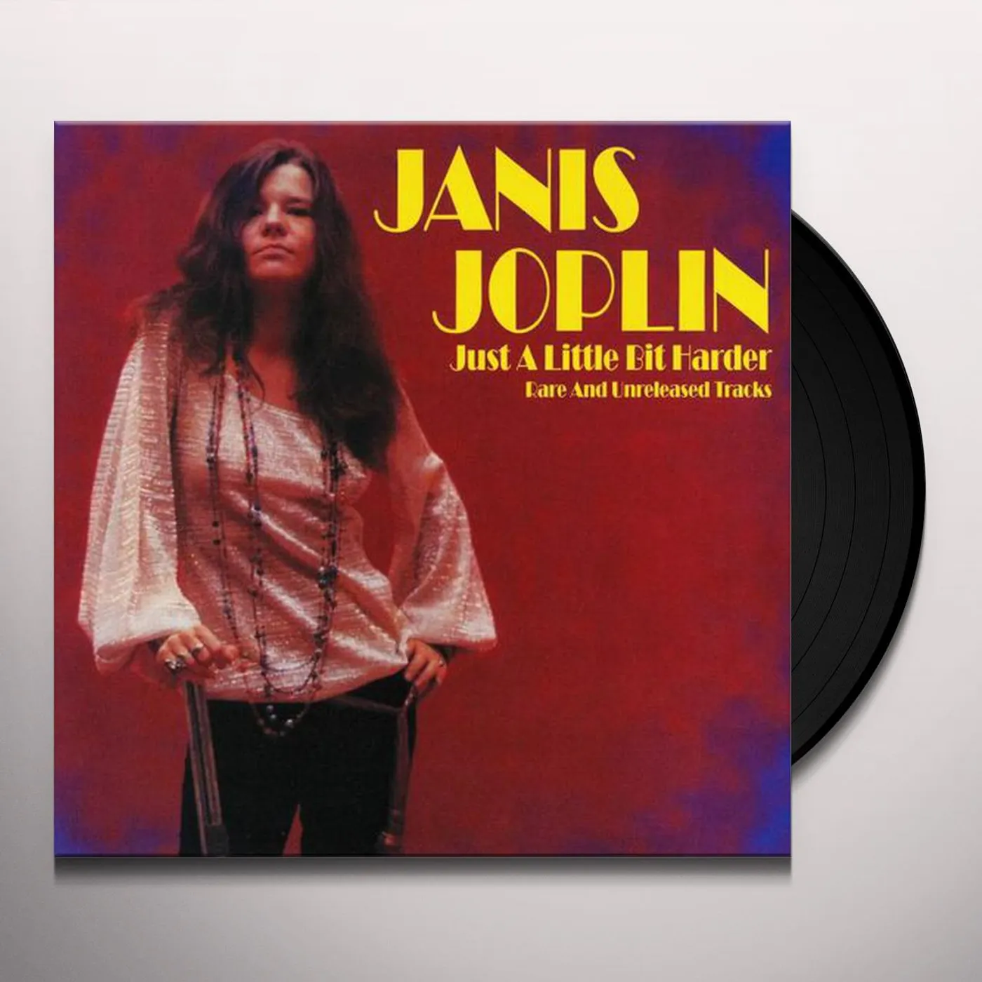 Janis Joplin Just A Little Bit Harder: Rare And Unreleased Tracks Vinyl Record