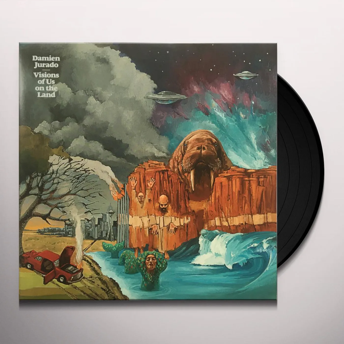 Damien Jurado Visions of Us on the Land Vinyl Record