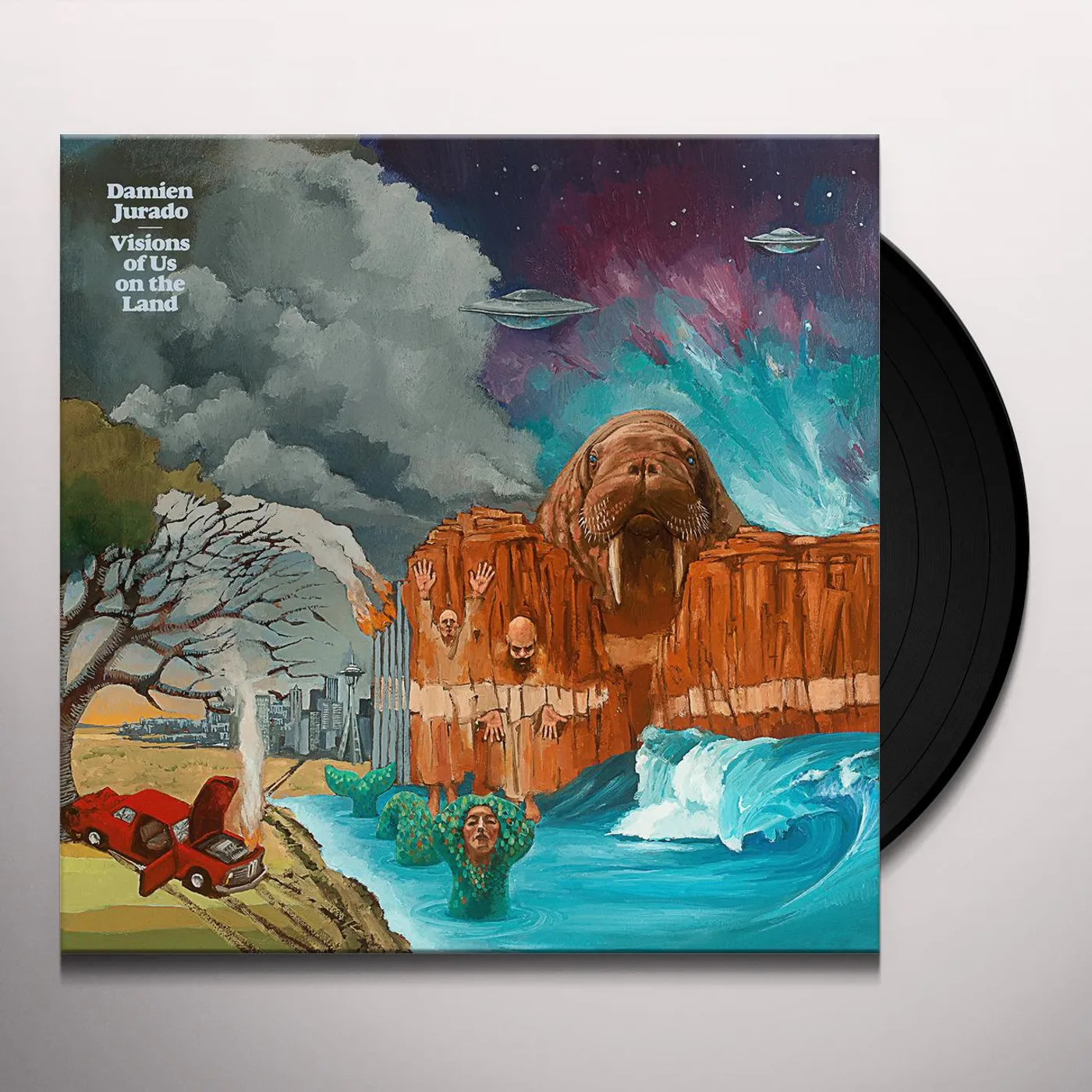 Damien Jurado Visions of Us on the Land Vinyl Record