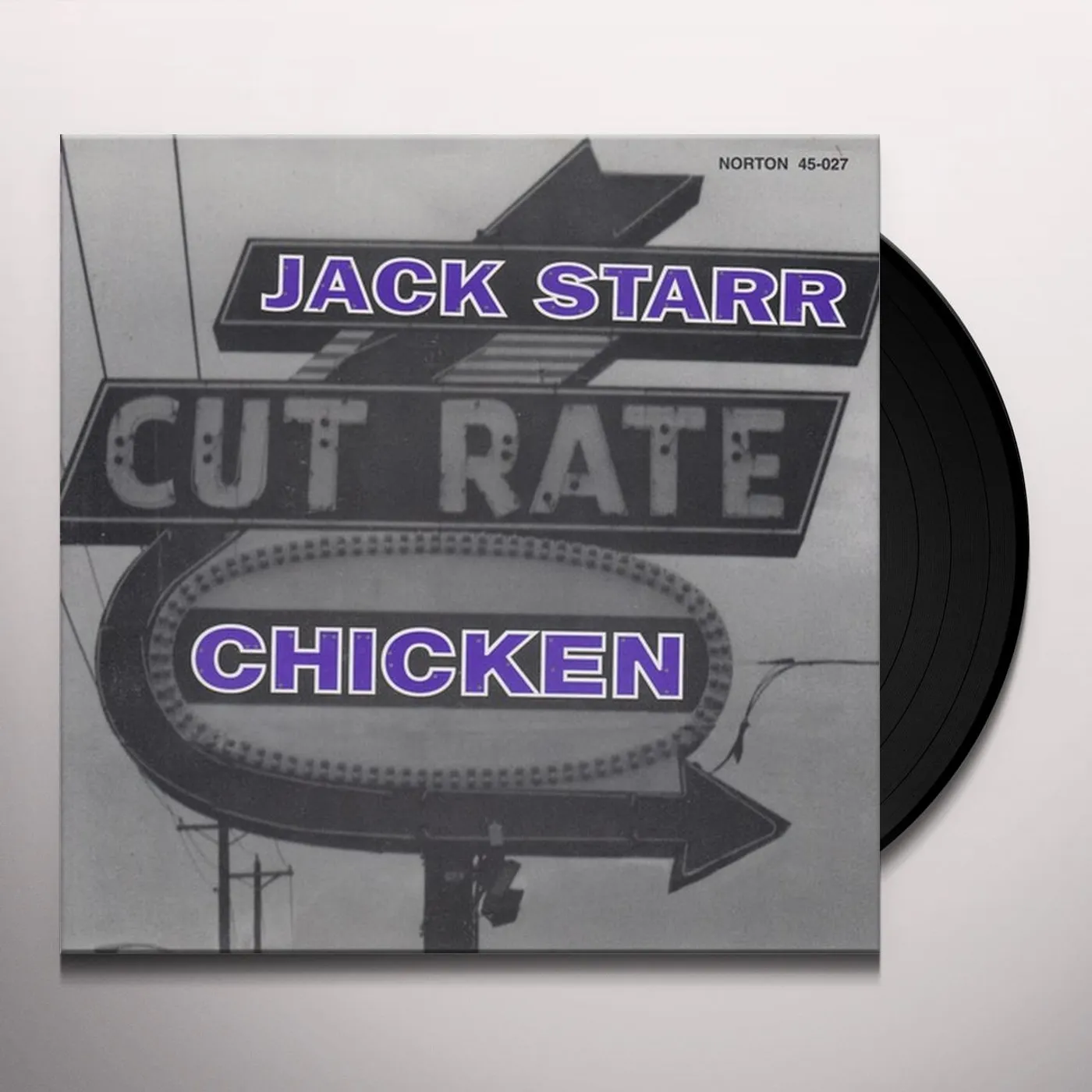 Jack Starr Chicken Vinyl Record