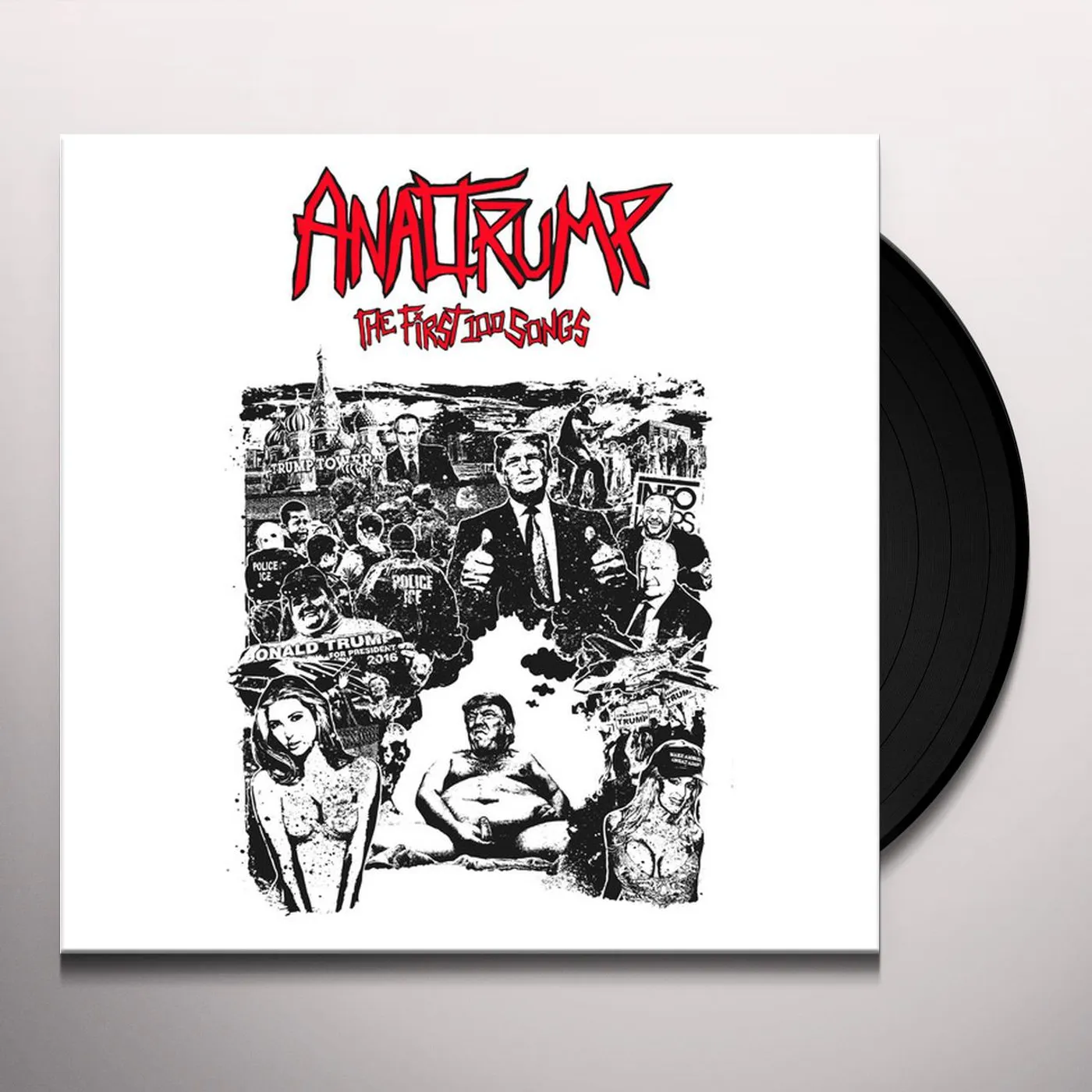 Anal Trump The First 100 Songs Vinyl Record
