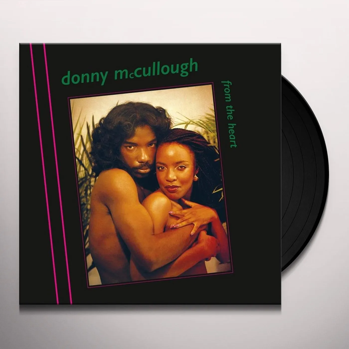 Donny McCullough FROM THE HEART Vinyl Record