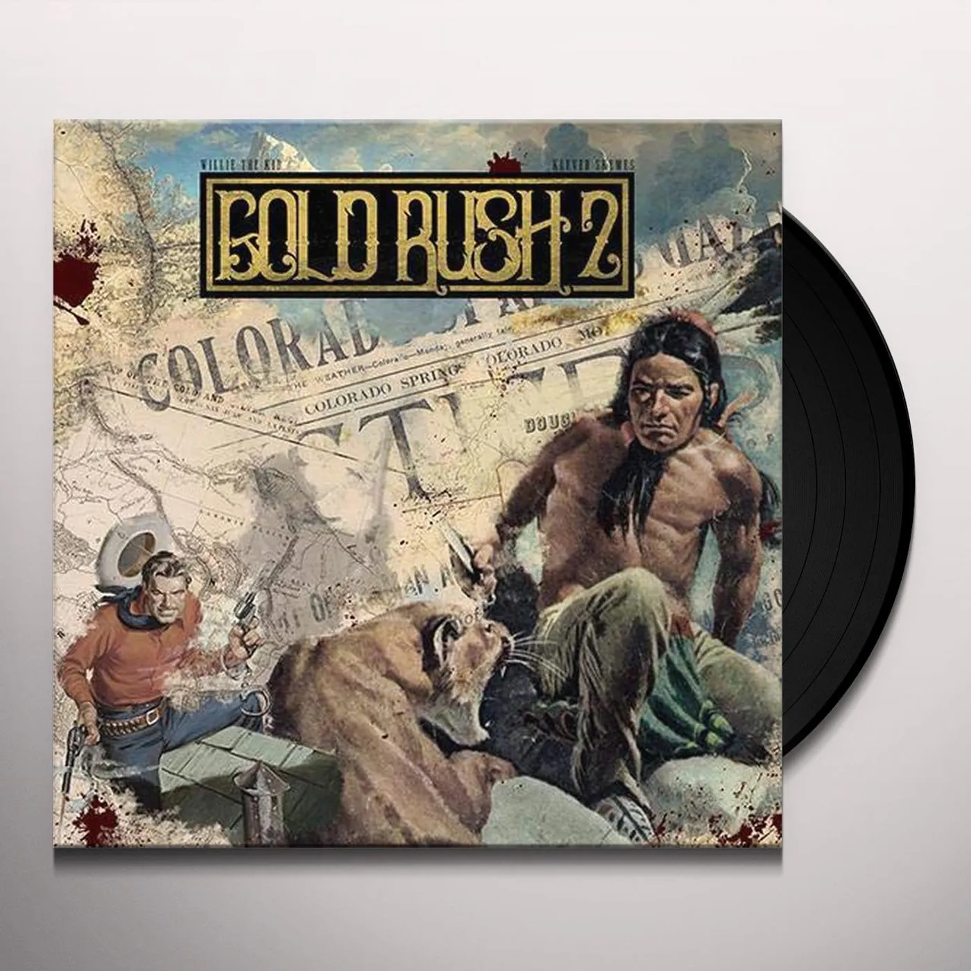 Klever Skemes / Willie The Kid GOLD RUSH 2 Vinyl Record