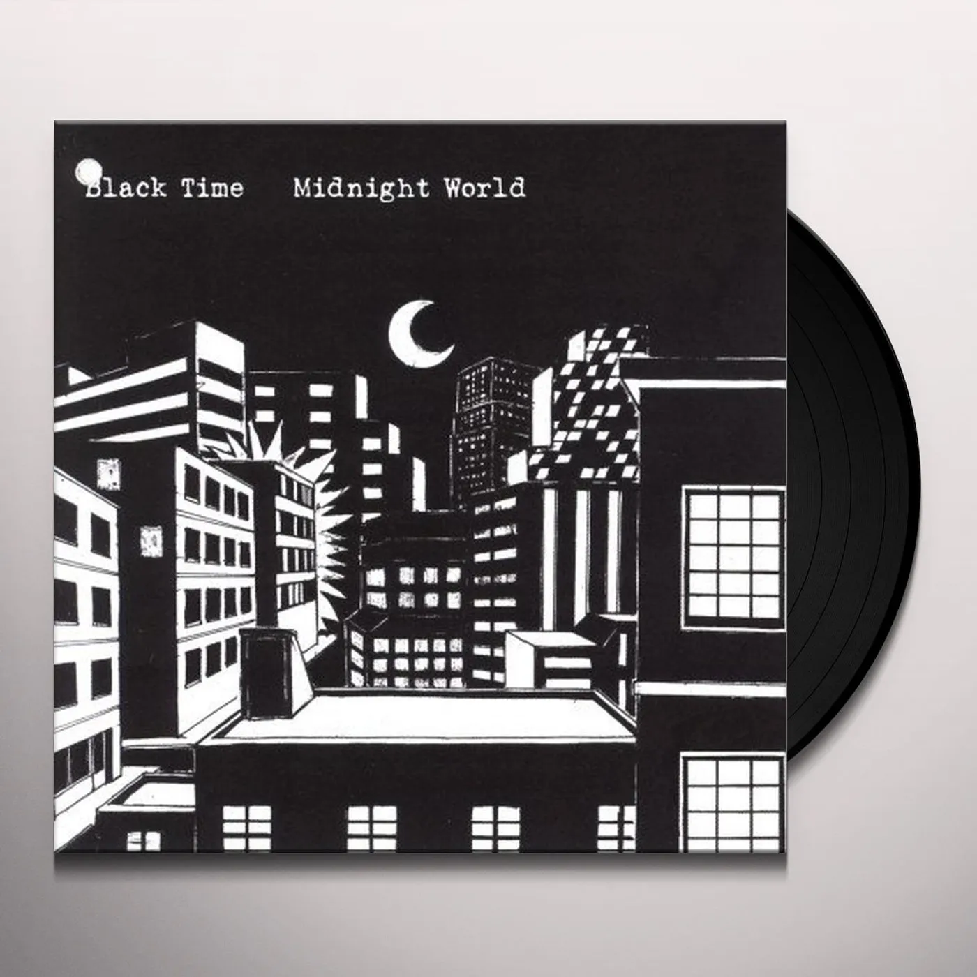 Black Time Midnight World Vinyl Record