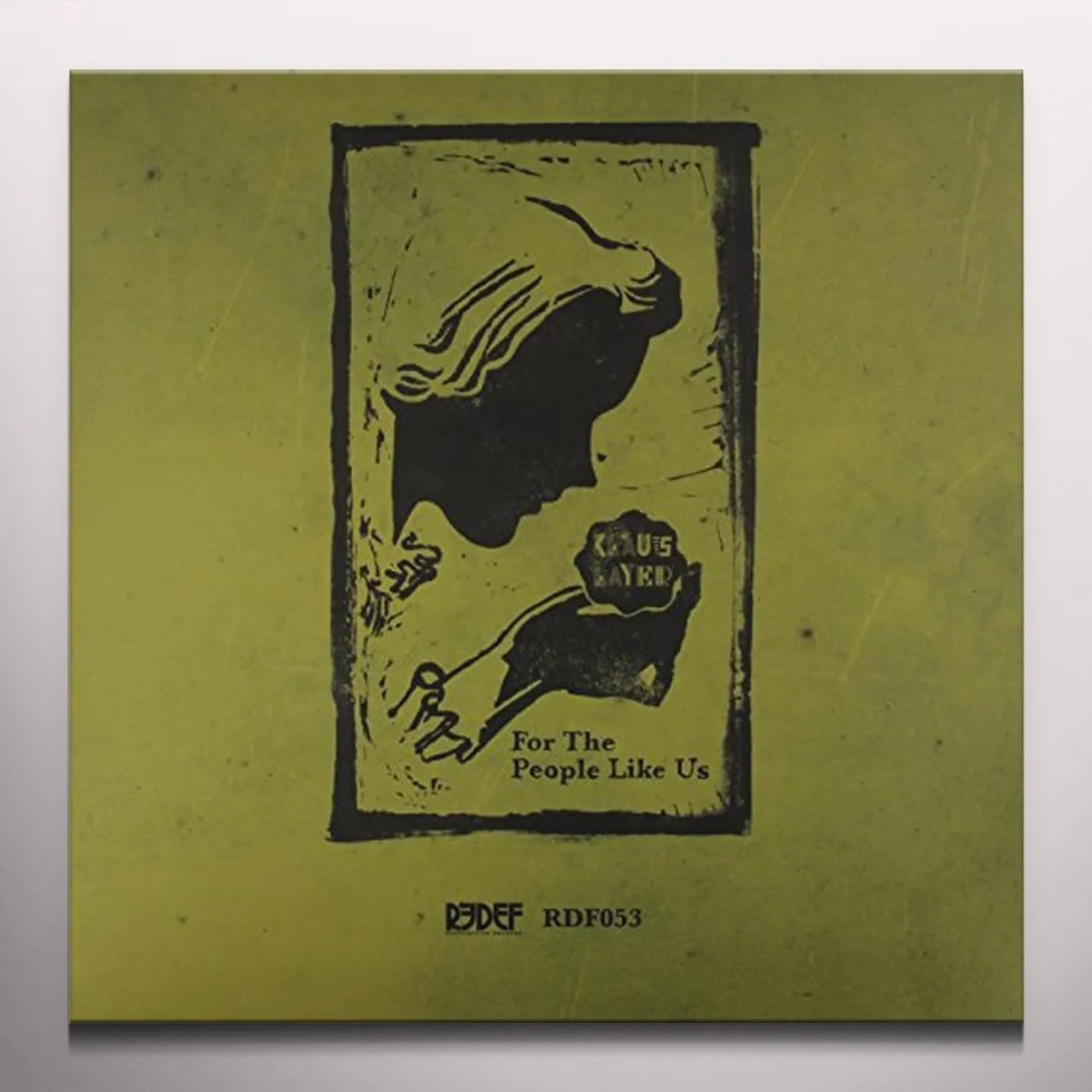 Klaus Layer FOR THE PEOPLE LIKE US Vinyl Record - Blue Vinyl