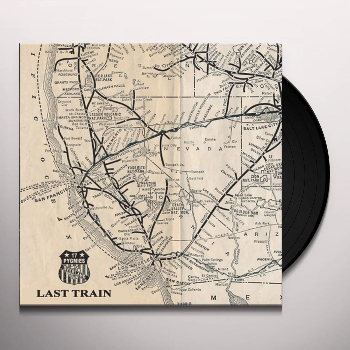 17 Pygmies Last Train Vinyl Record