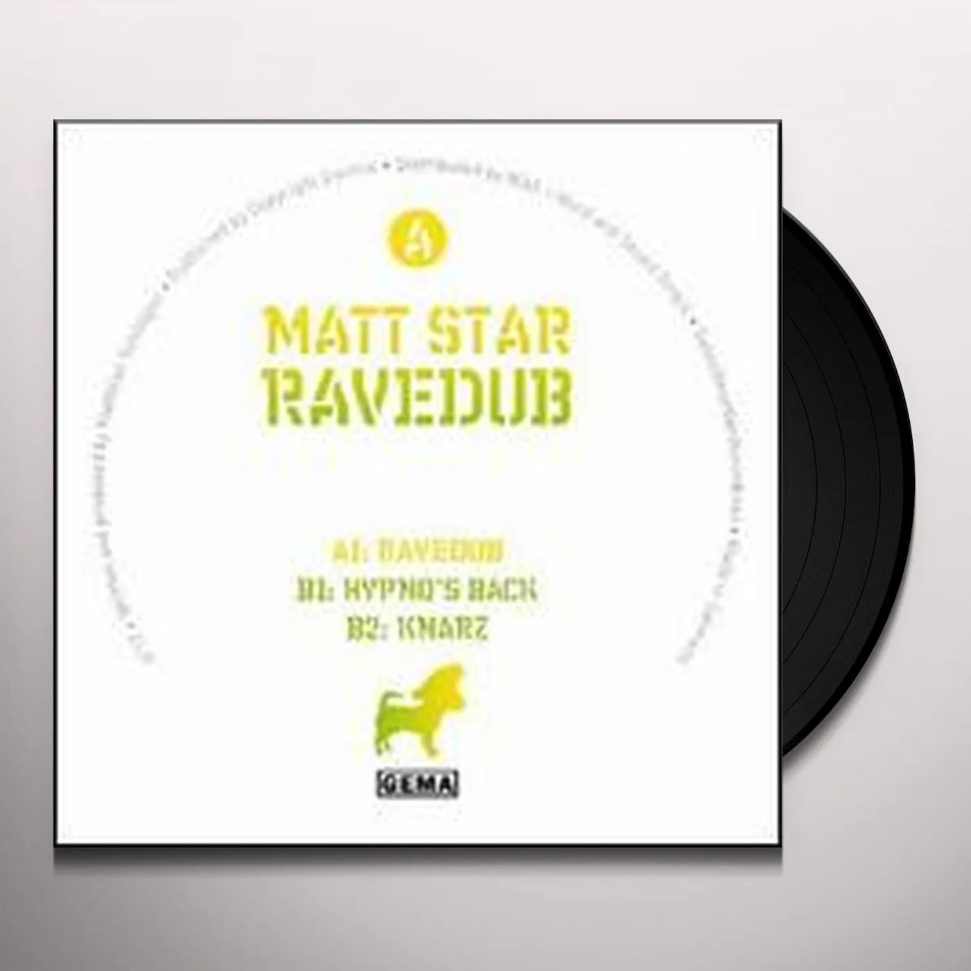 Matt Star RAVEDUB Vinyl Record