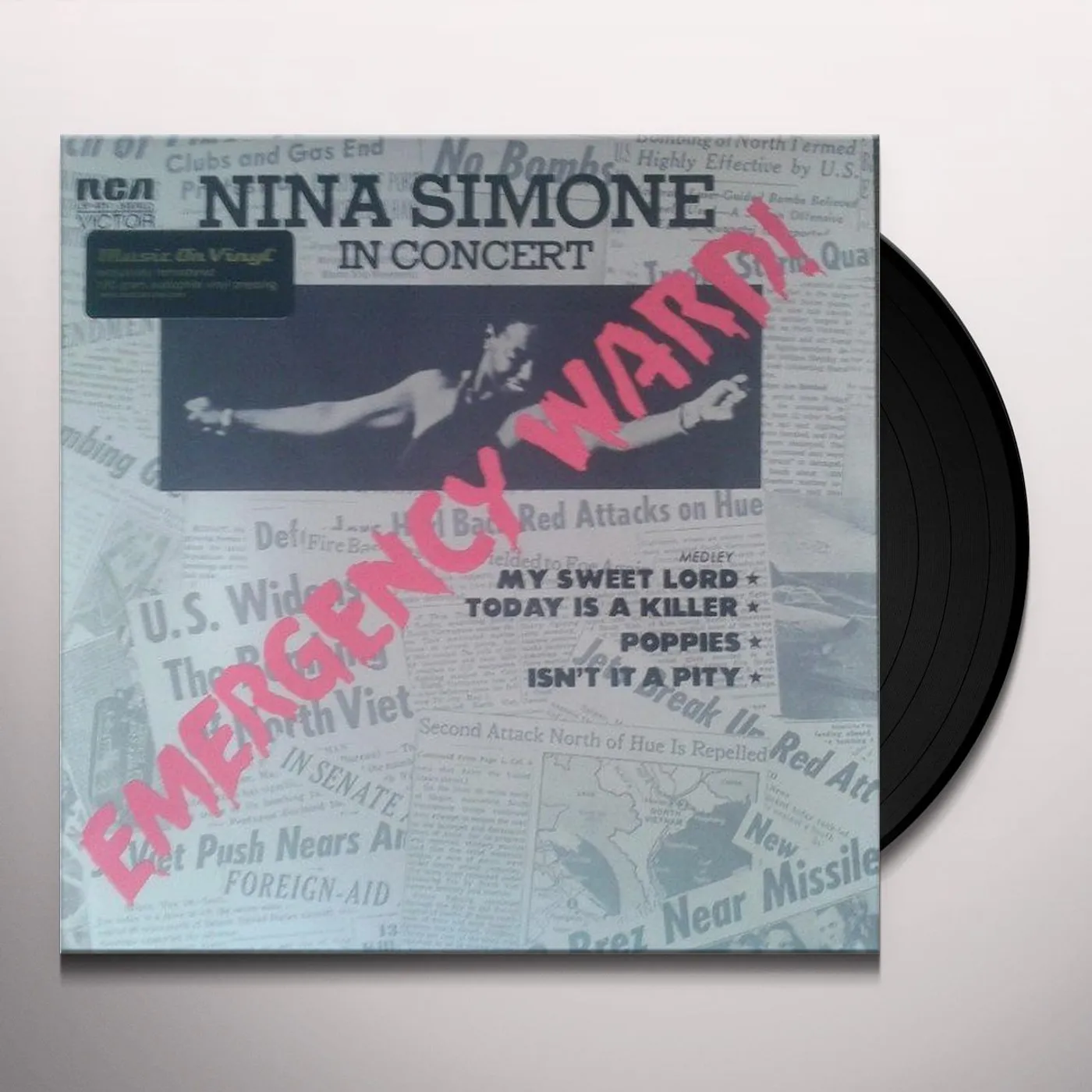 Nina Simone EMERGENCY WARD (180G) Vinyl Record
