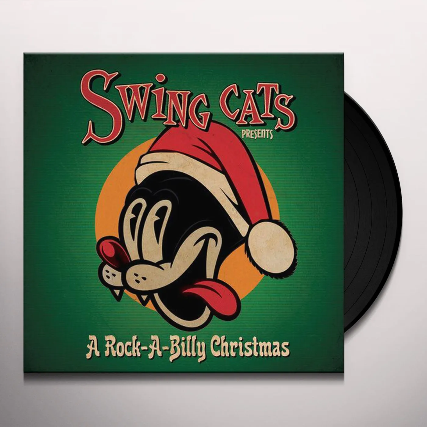 Danny B. Harvey / Gary Twinn SWING CATS PRESENTS A ROCKABILLY CHRISTMAS Vinyl Record