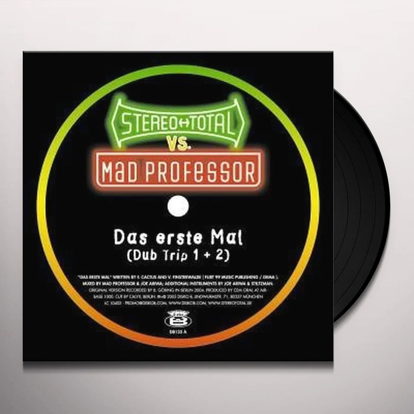 Stereo Total Vs Mad Professor DAS ERSTE MAL DUB TRIP REMIXES Vinyl Record