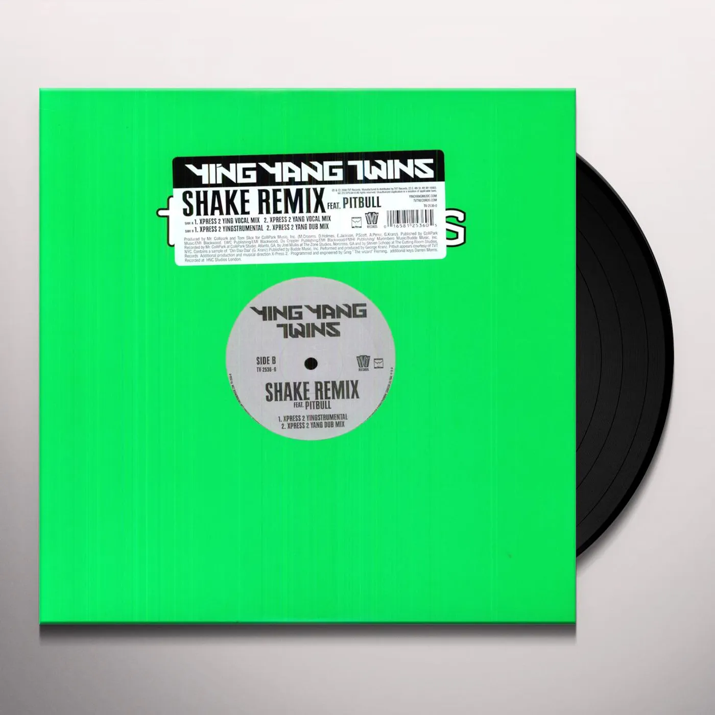 Ying Yang Twins Shake Vinyl Record
