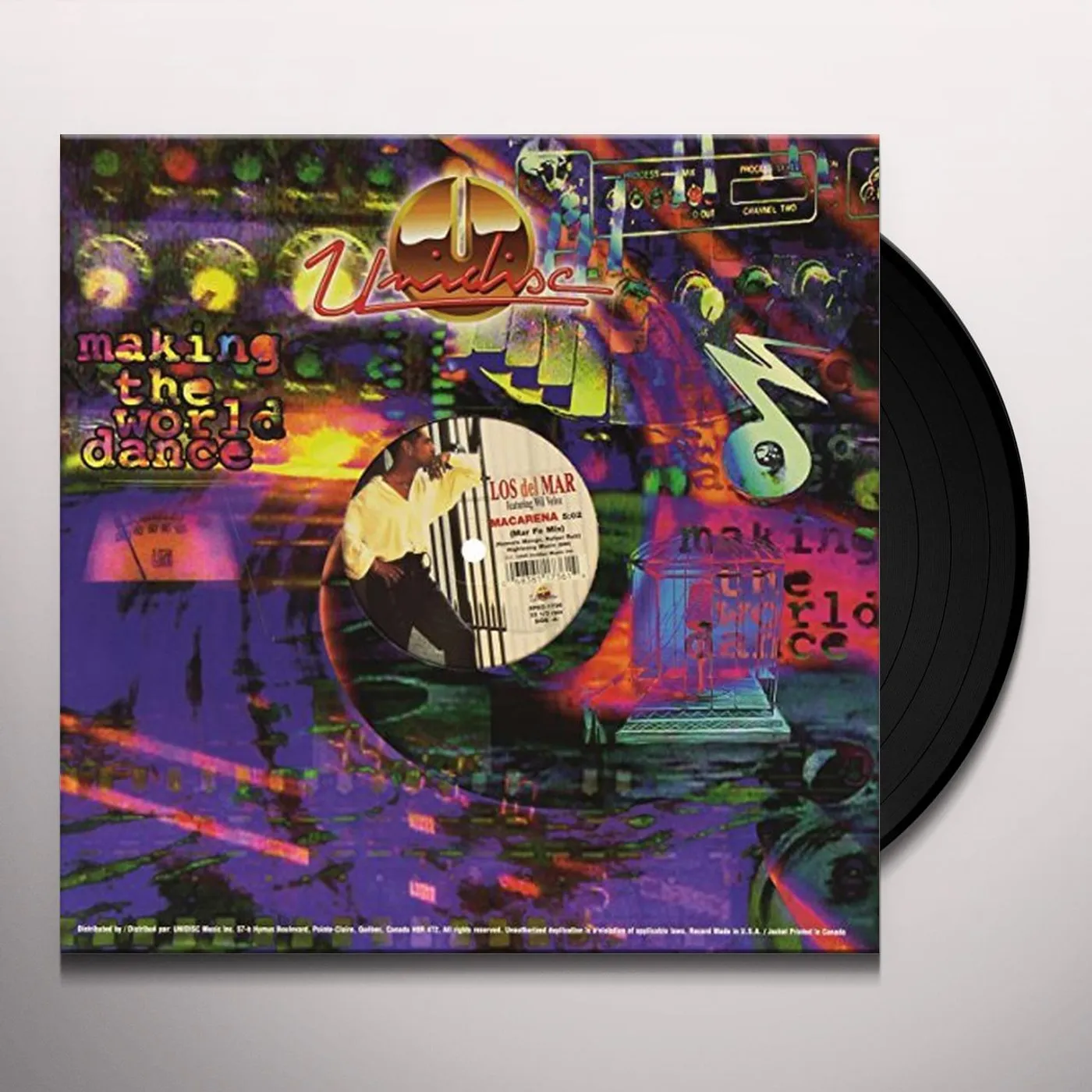 Los Del Mar MACARENA /LA CINTURA Vinyl Record