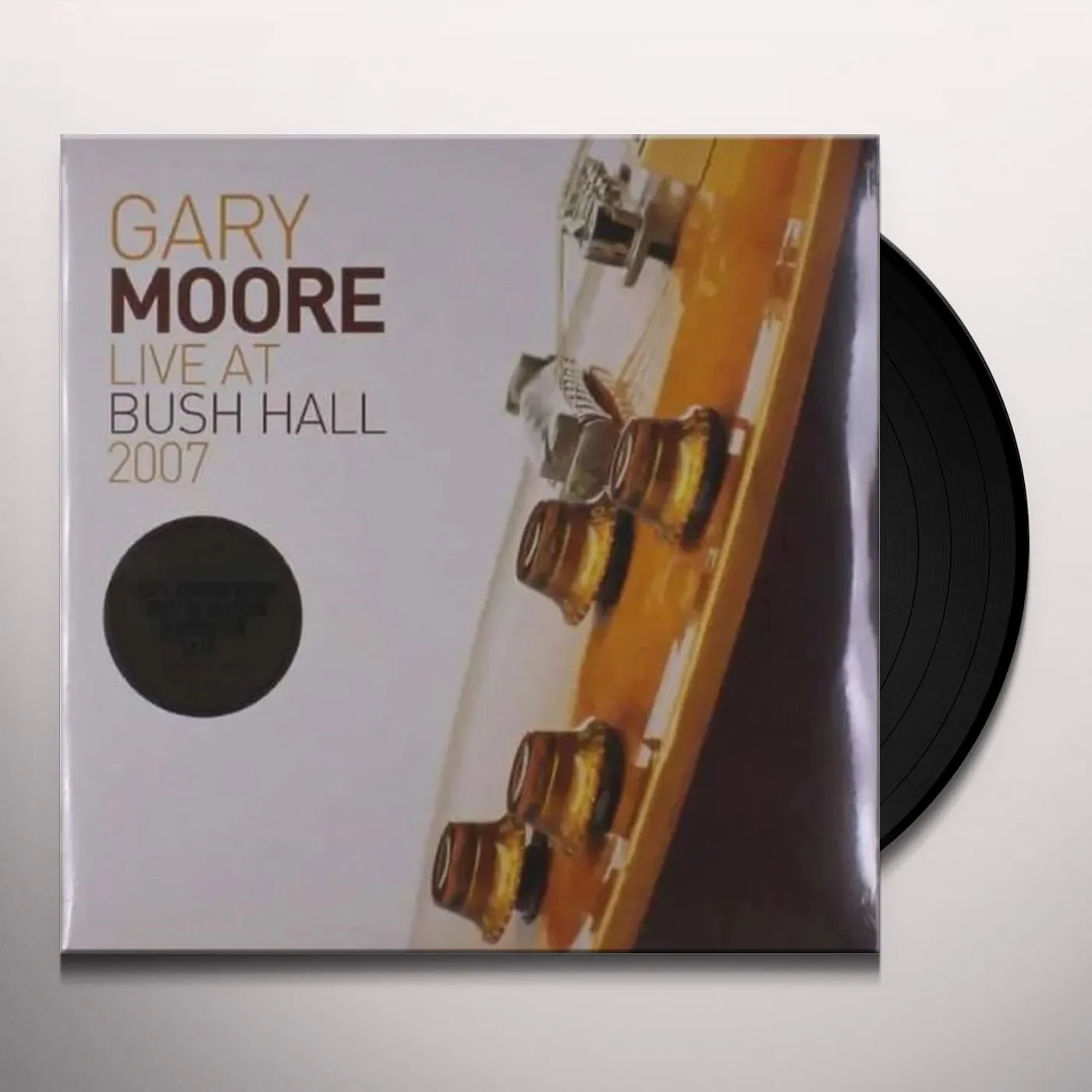 Gary Moore Live At Bush Hall 2007 Vinyl Record
