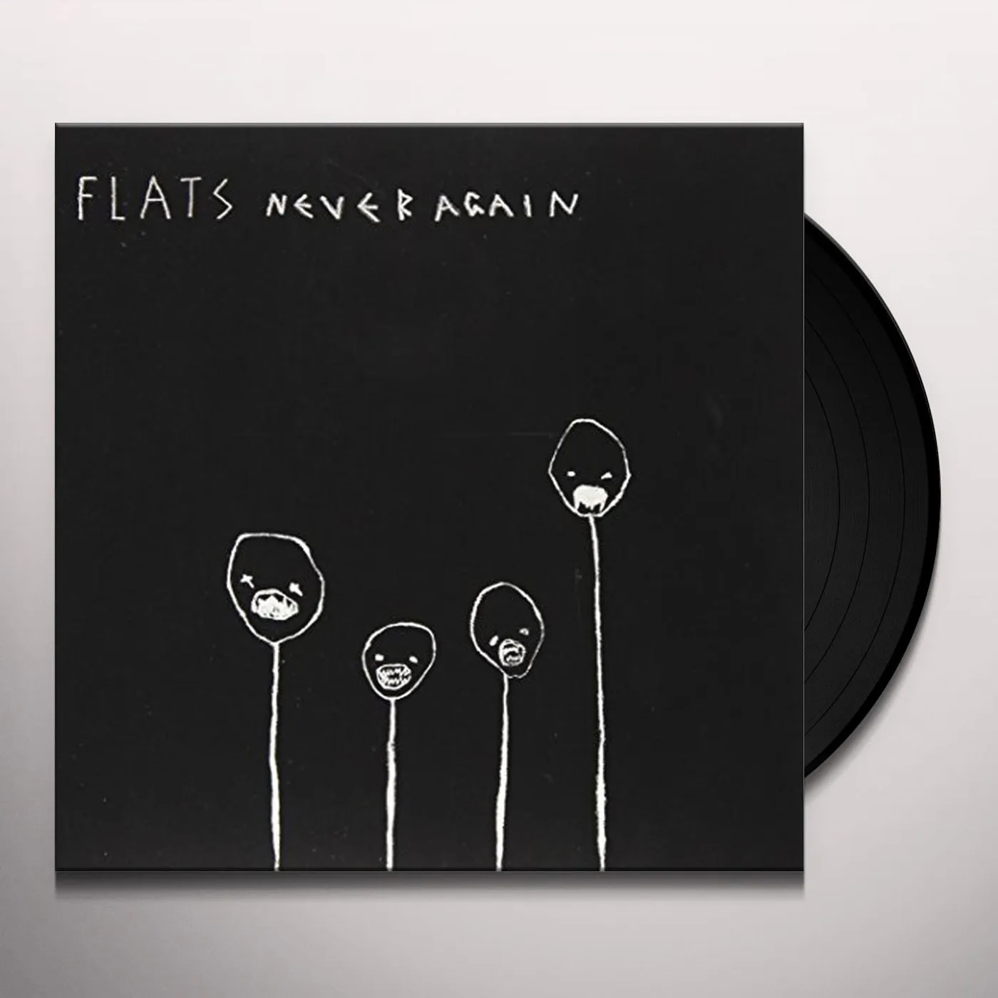 Flats Never Again Vinyl Record