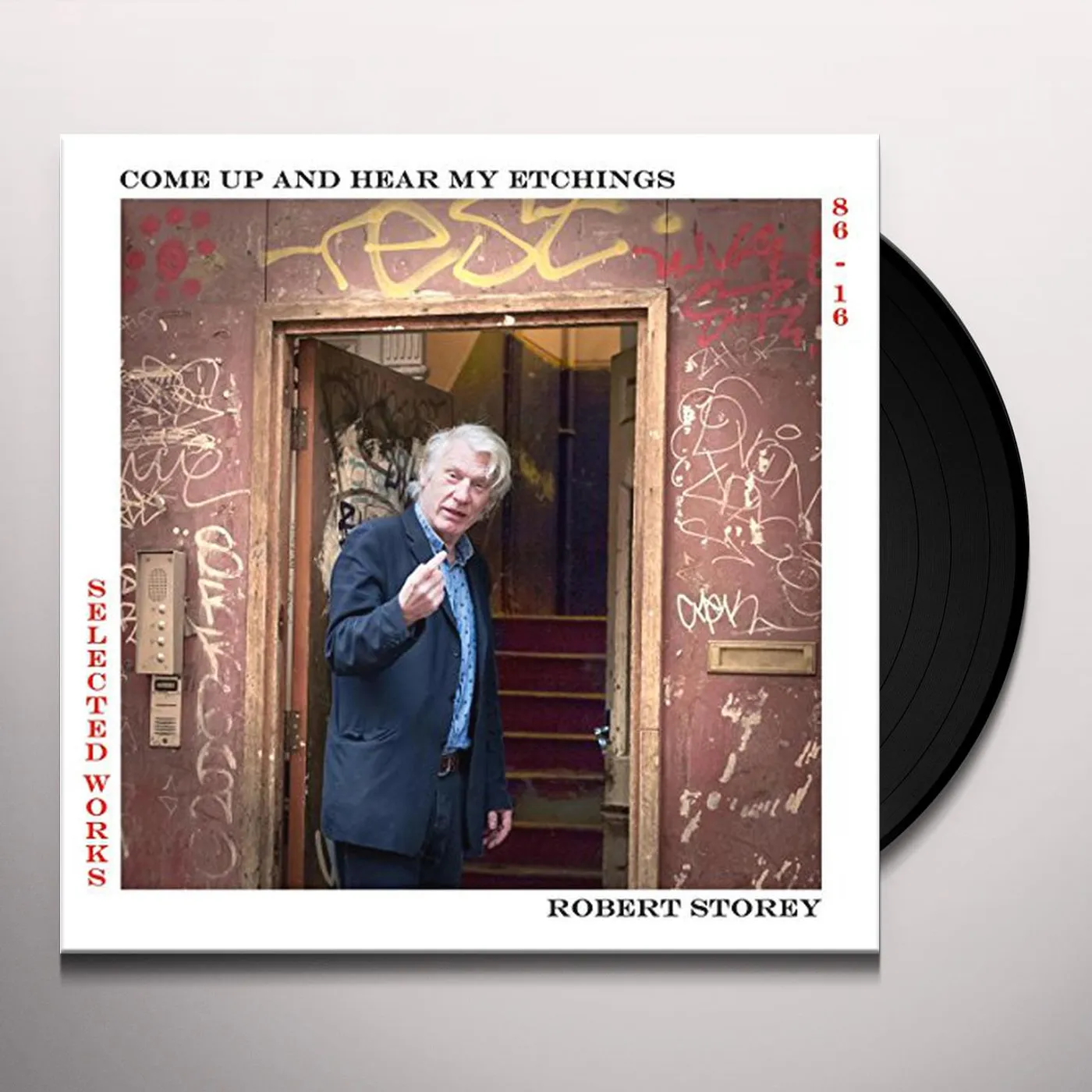 Robert Storey COME UP & HEAR MY ETCHINGS Vinyl Record