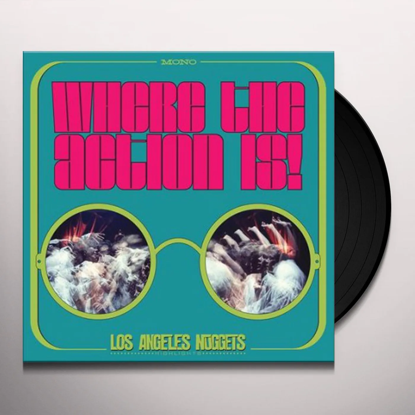 WHERE THE ACTION IS - LOS ANGELES NUGGETS / VAR Vinyl Record