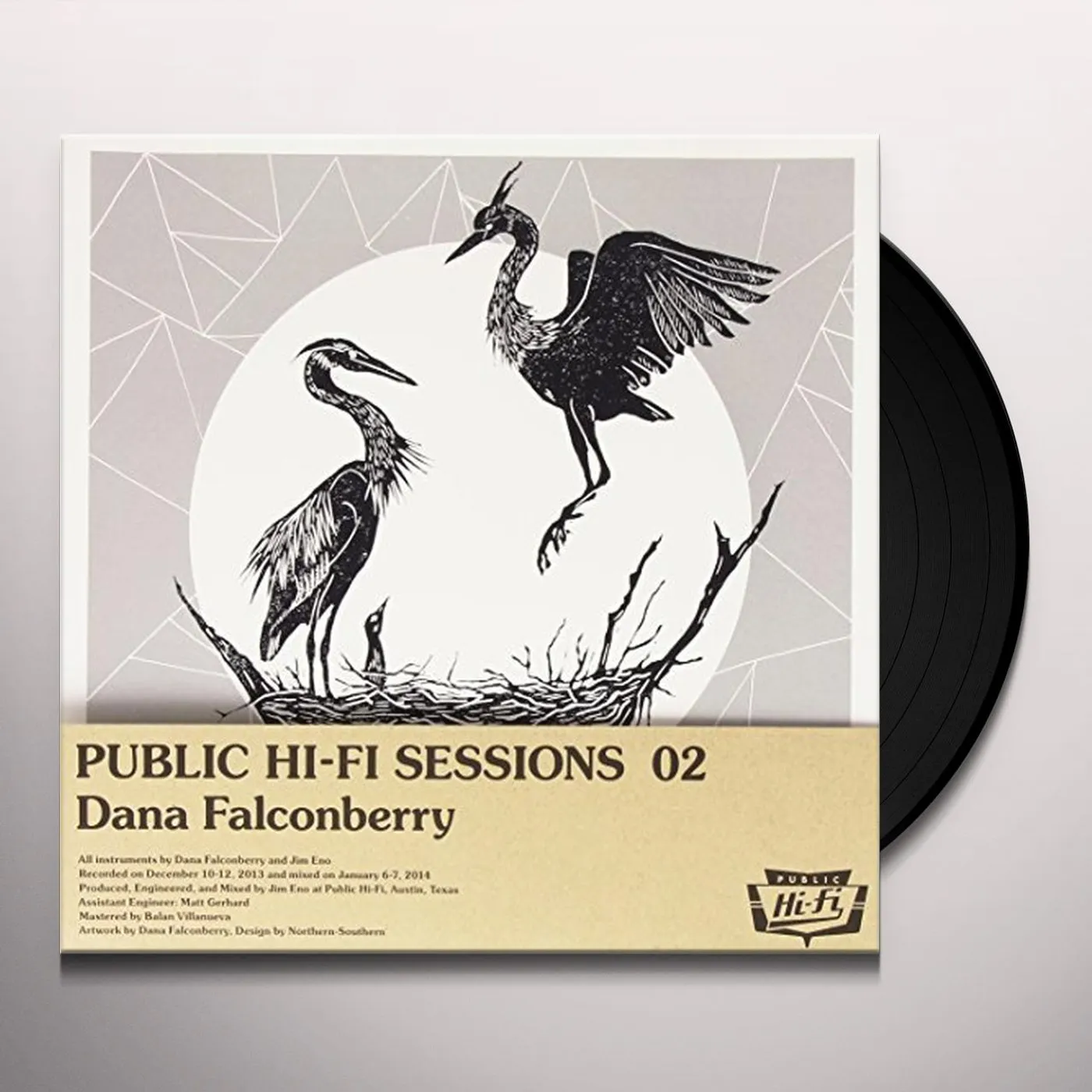 dana falconberry Public Hi-Fi Sessions 02 Vinyl Record