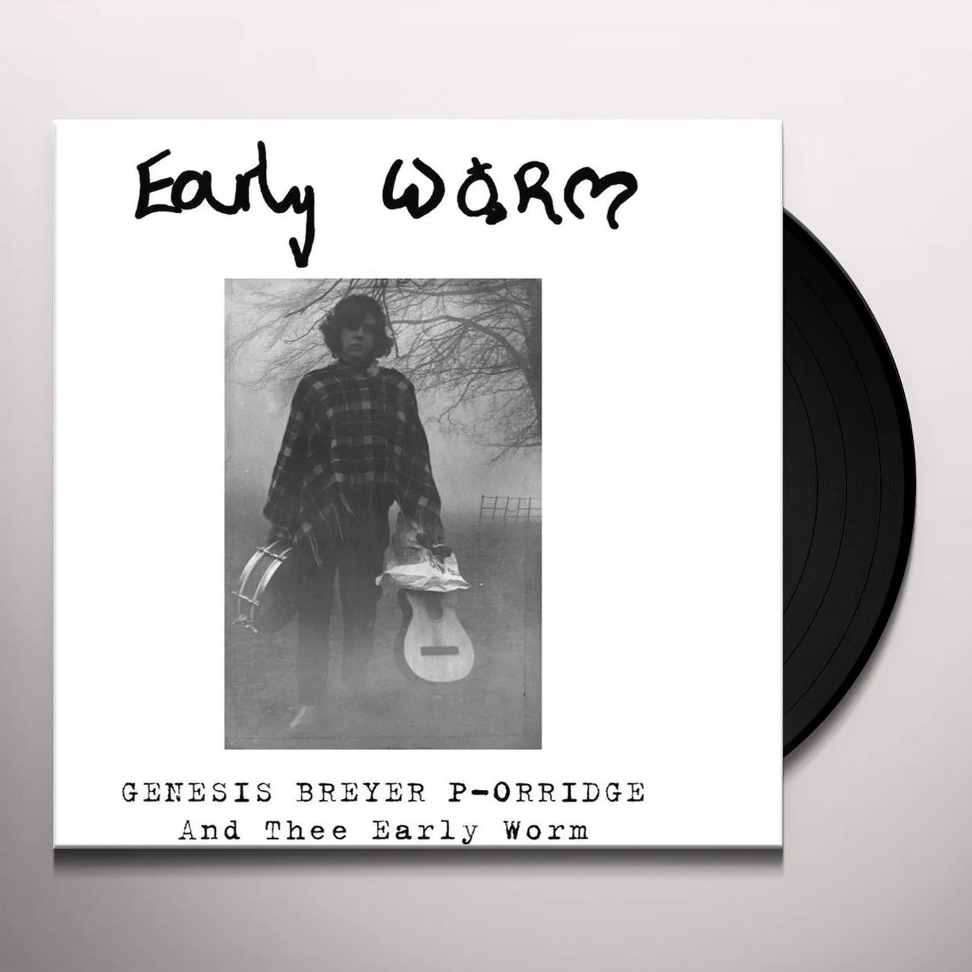 Genesis P-Orridge Early Worm Vinyl Record