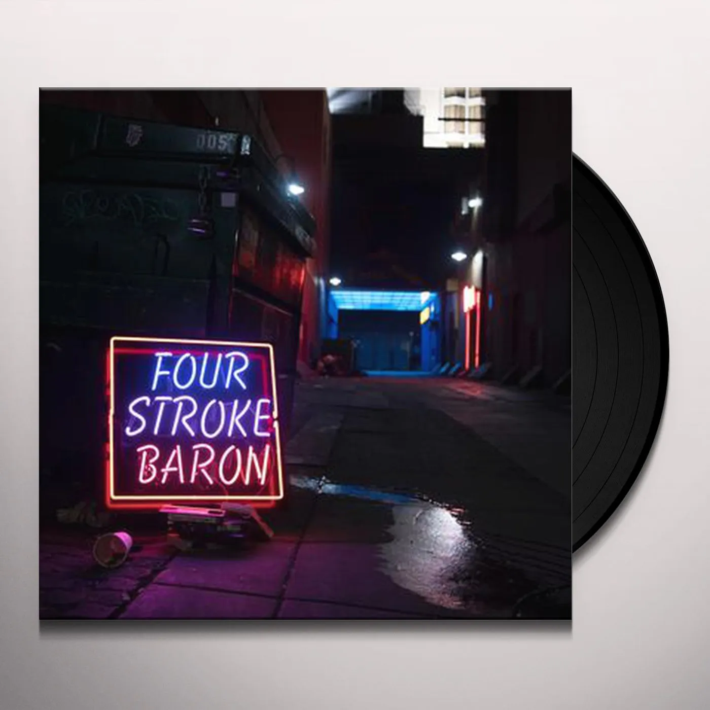Four Stroke Baron Planet Silver Screen Vinyl Record