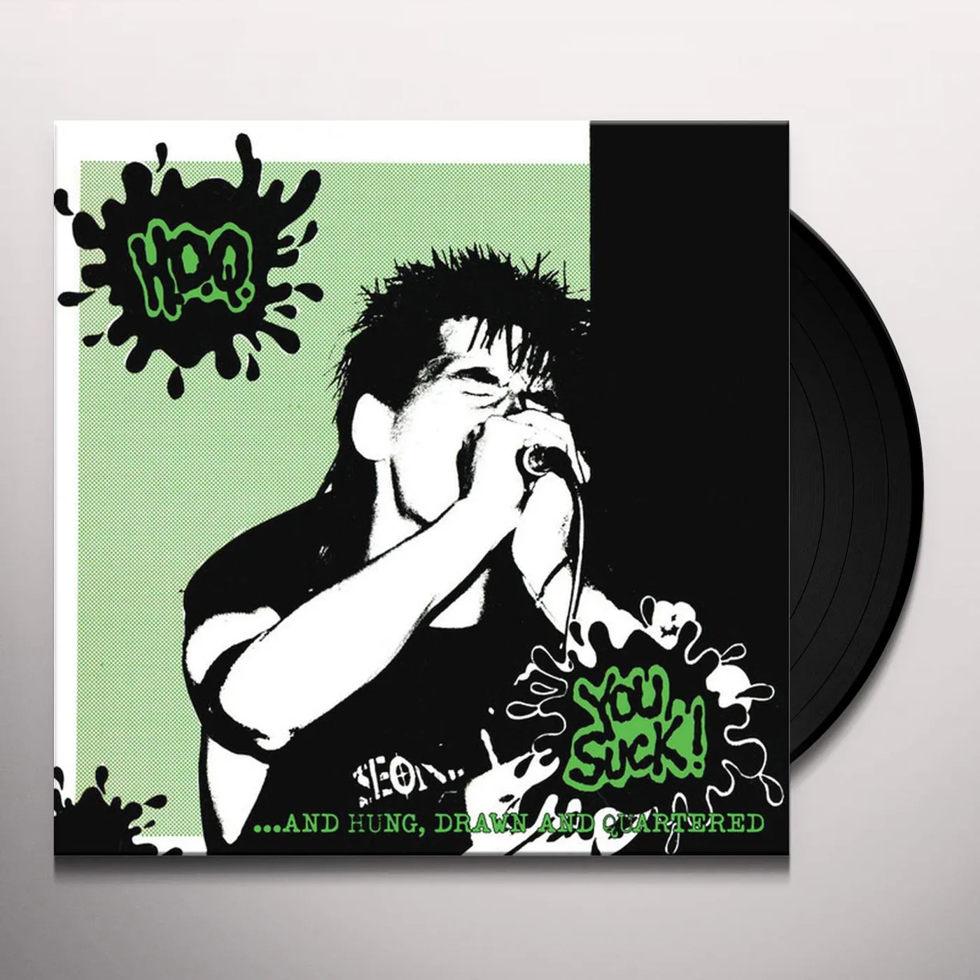 HDQ YOU SUCK / HUNG DRAWN & QUARTERED Vinyl Record