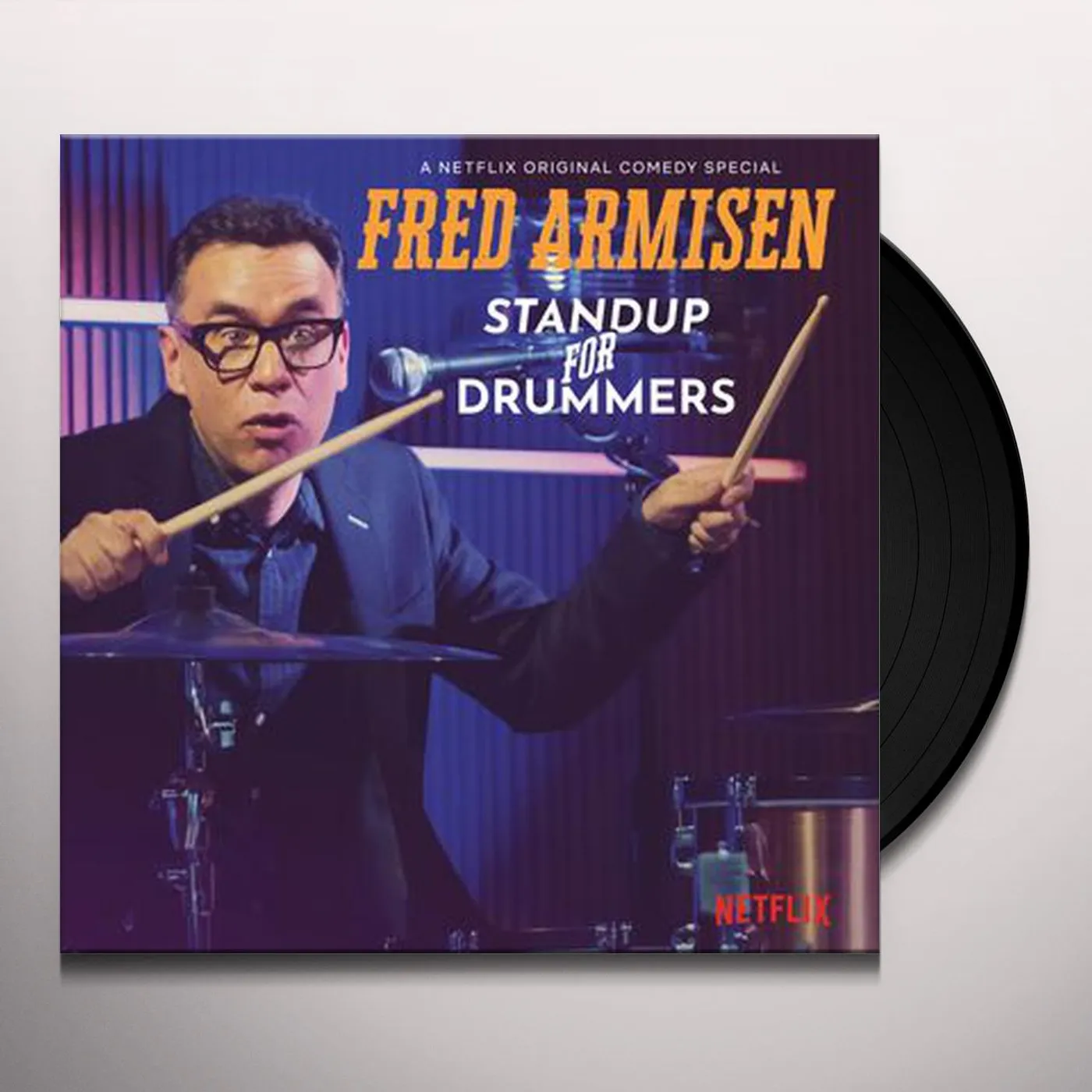 Fred Armisen STANDUP FOR DRUMMERS Vinyl Record
