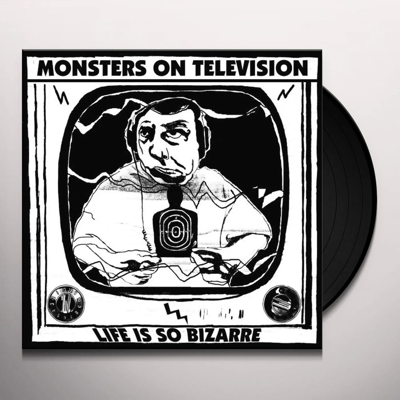 Monsters On Television LIFE IS SO BIZARRE Vinyl Record