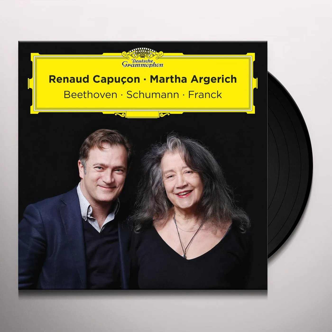 Renaud Capucon / Martha Argerich BEETHOVEN / SCHUMANN / FRANCK Vinyl Record