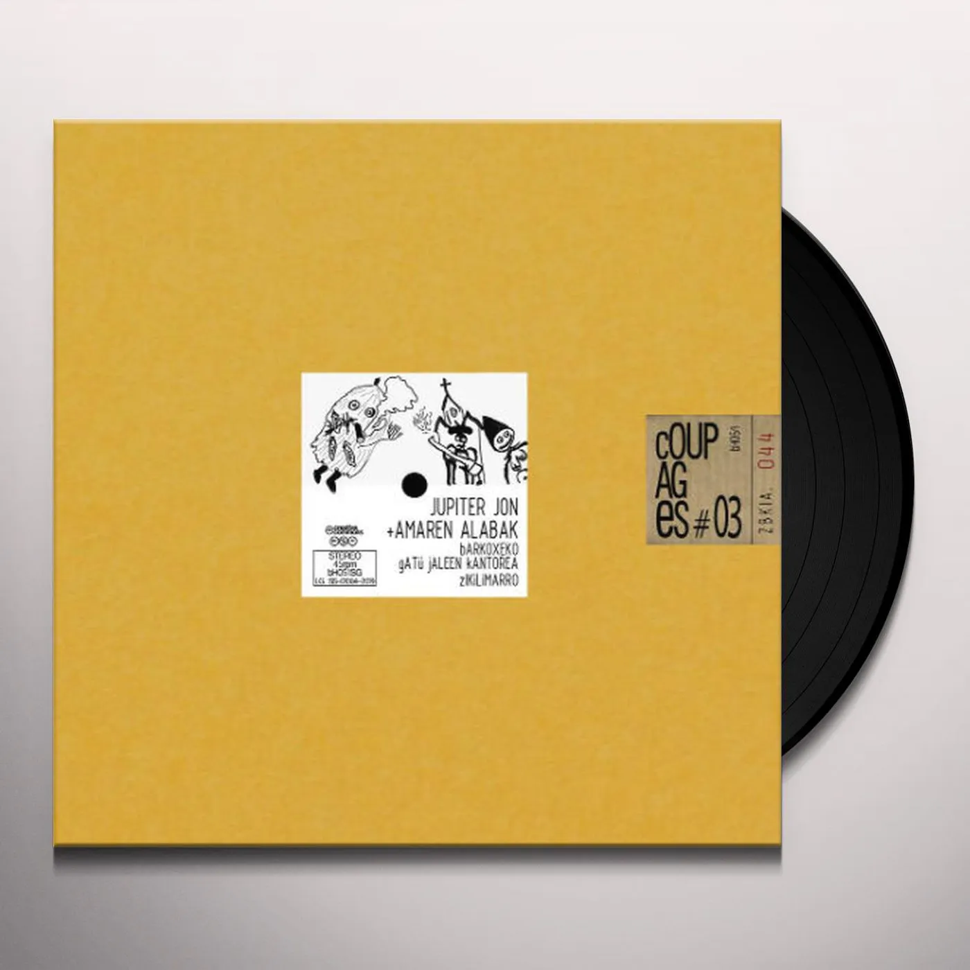 Jupiter Jon / Amaren Alabak COUPAGE03 Vinyl Record